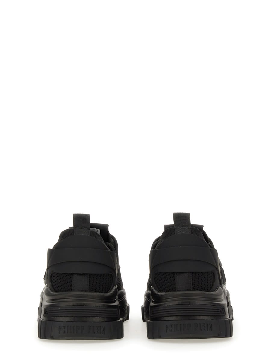 Shop Philipp Plein Predator Sneaker In Black