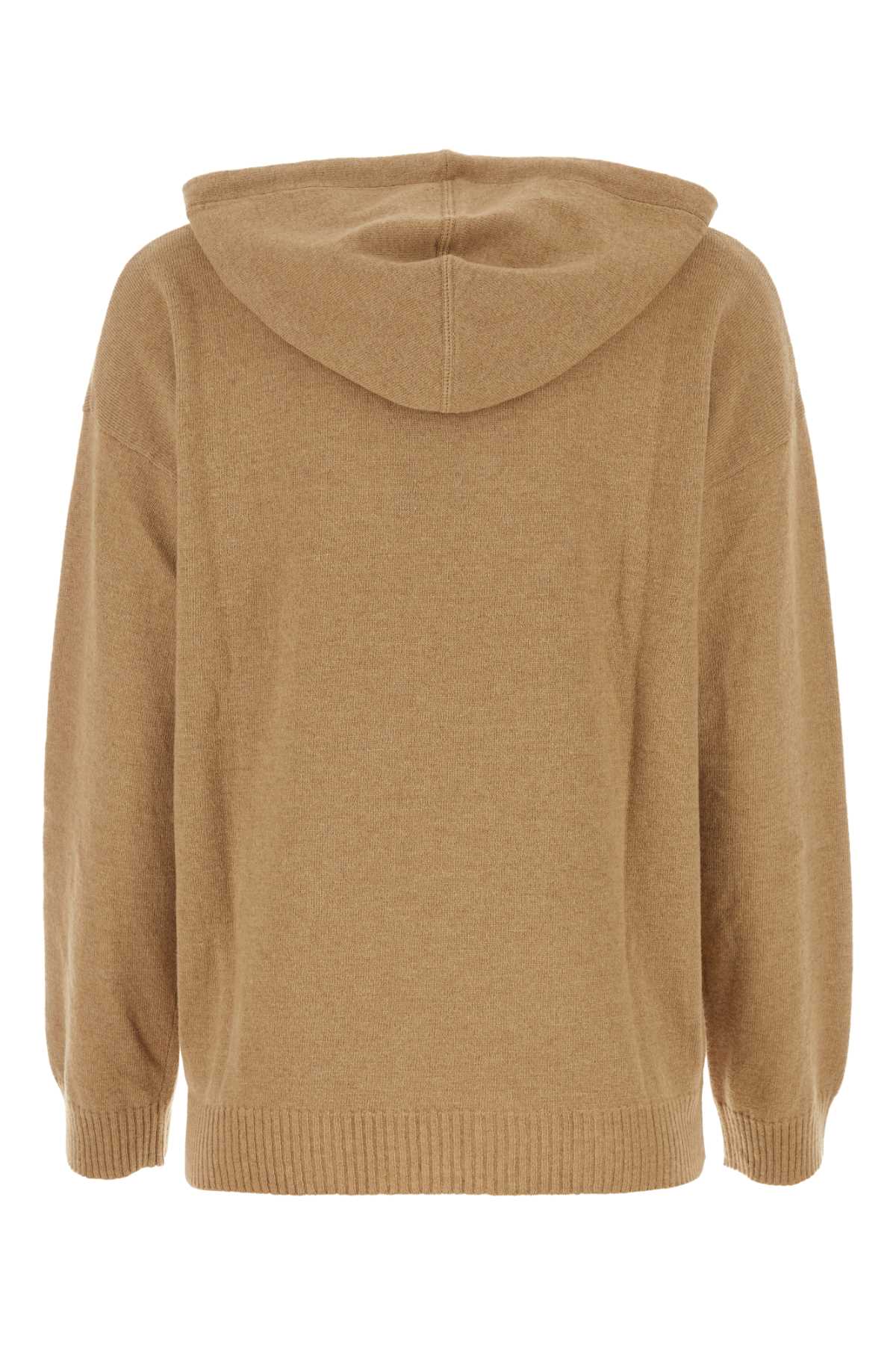 Woolrich Camel Nylon Blend Sweater In Suedebrown