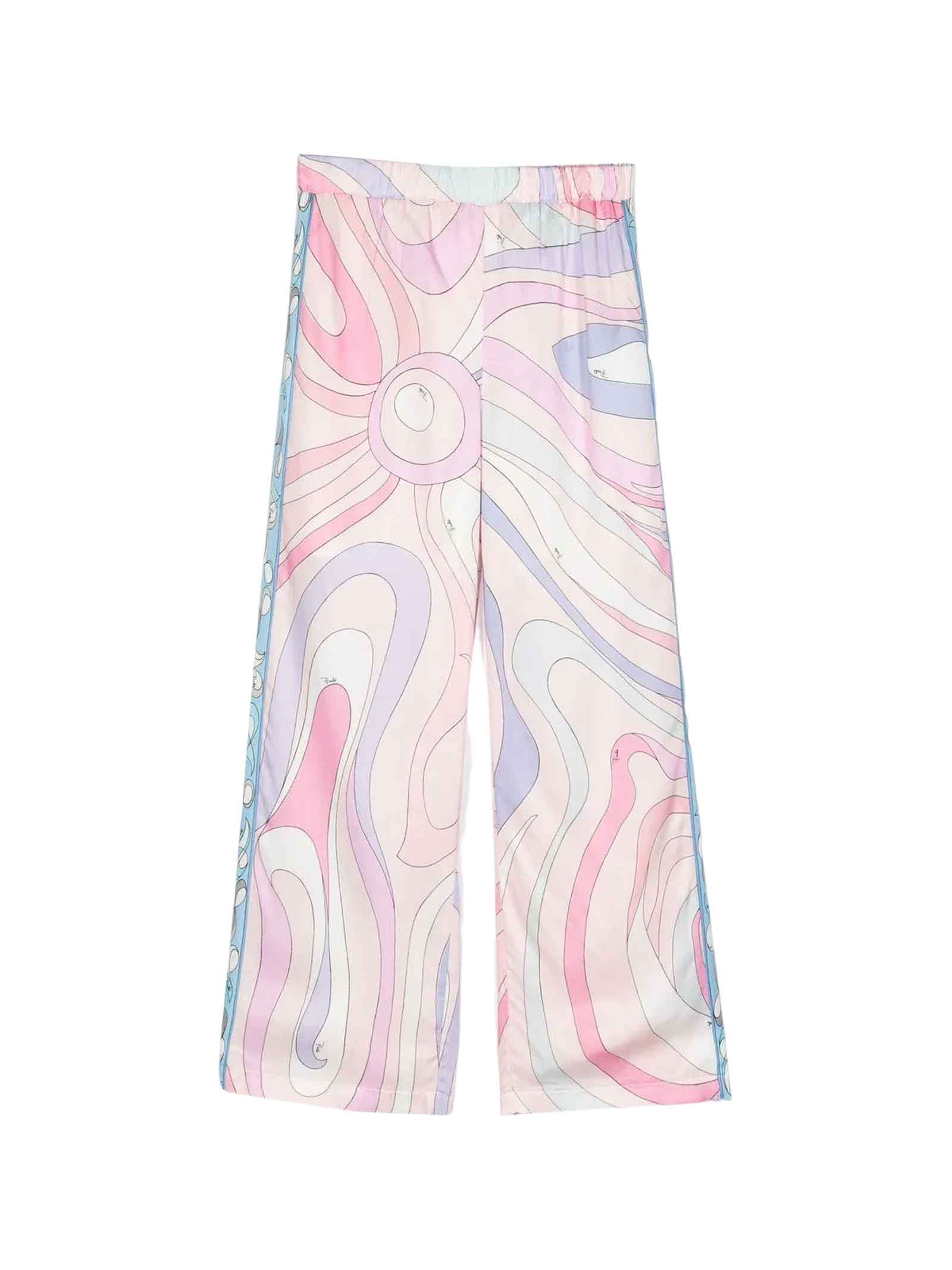 Emilio Pucci Pink Trousers Girl