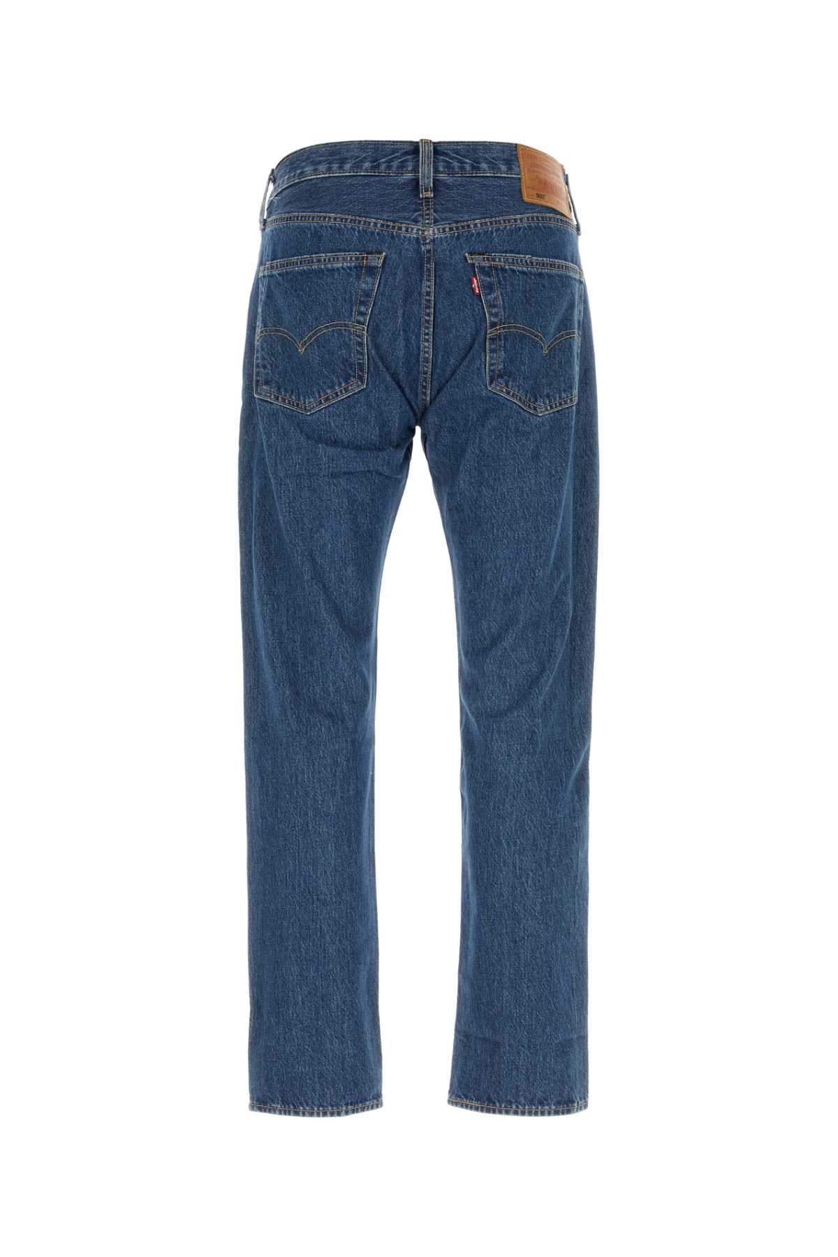 Levi's Buttoned Fitted Jeans In Blue