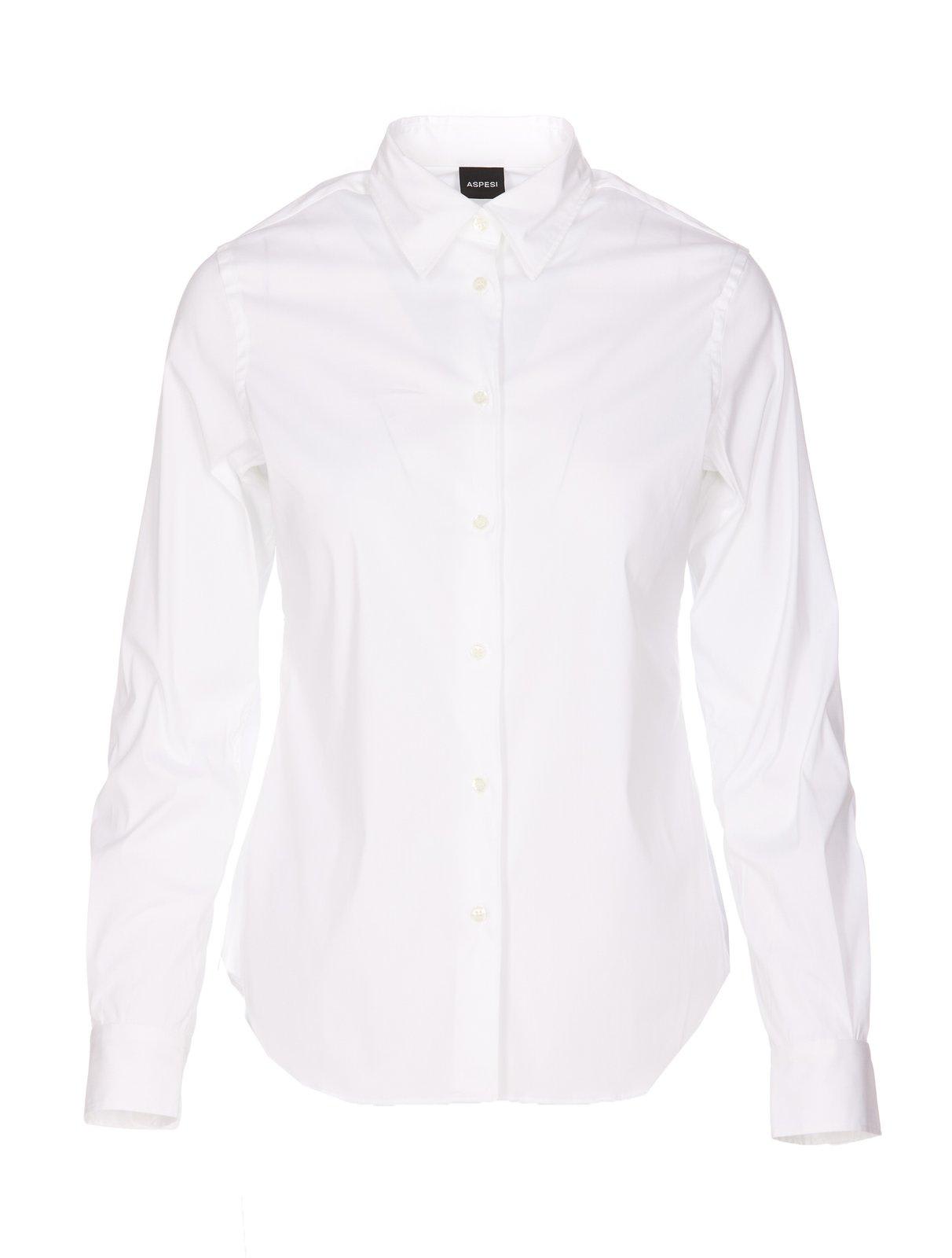 ASPESI BUTTONED LONG-SLEEVED SHIRT