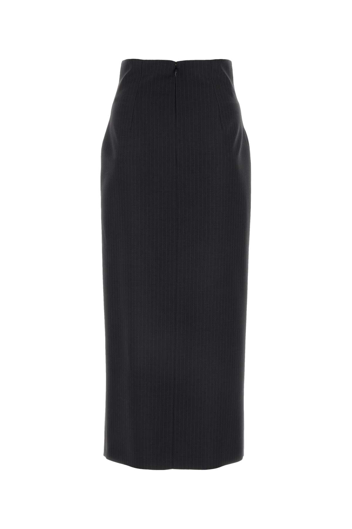 Shop Alexander Mcqueen Skirt In Grey