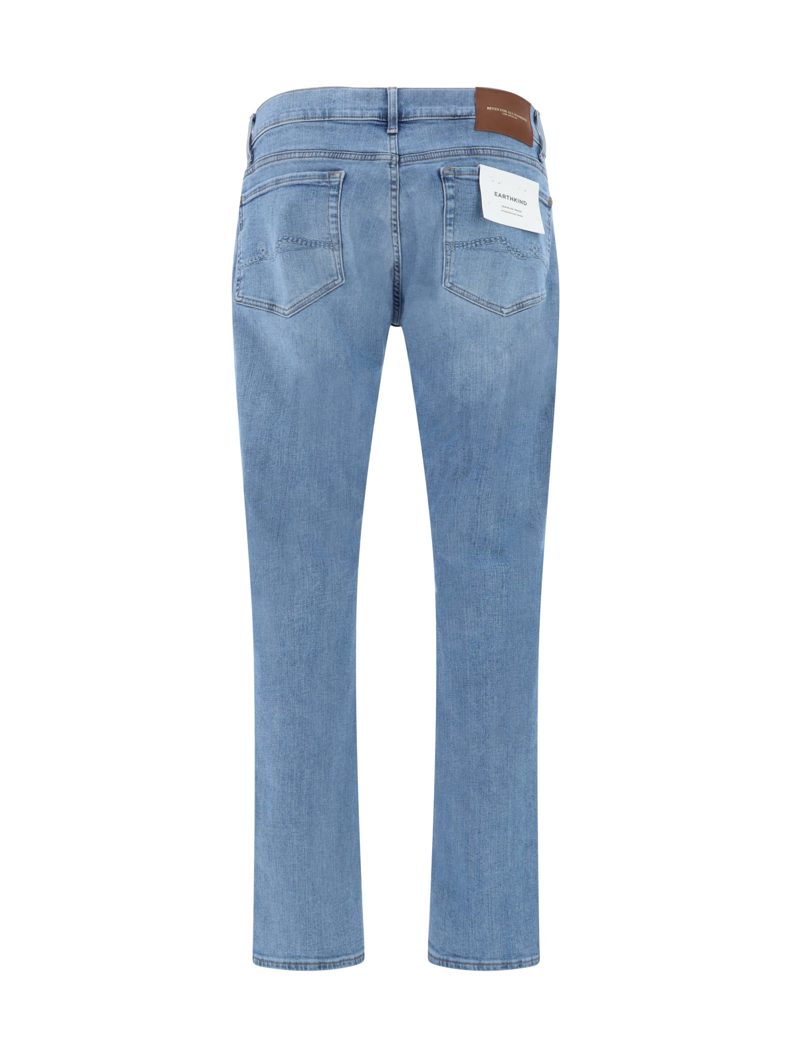 Shop 7 For All Mankind Jeans In Light Blue