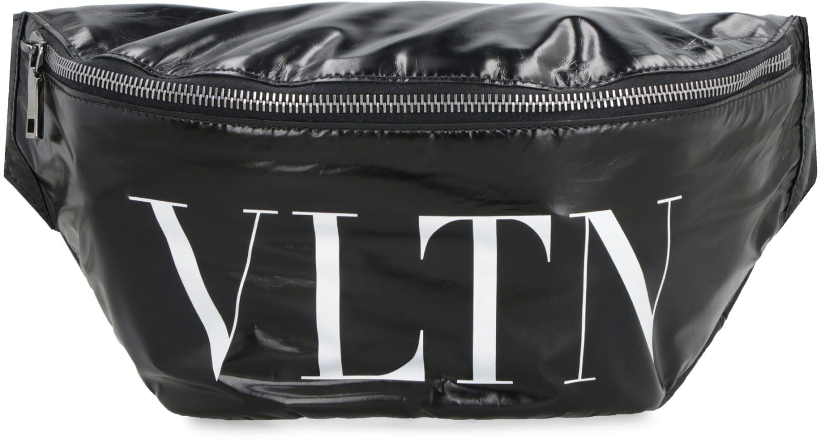Valentino Vltn Belt Pouch In Black