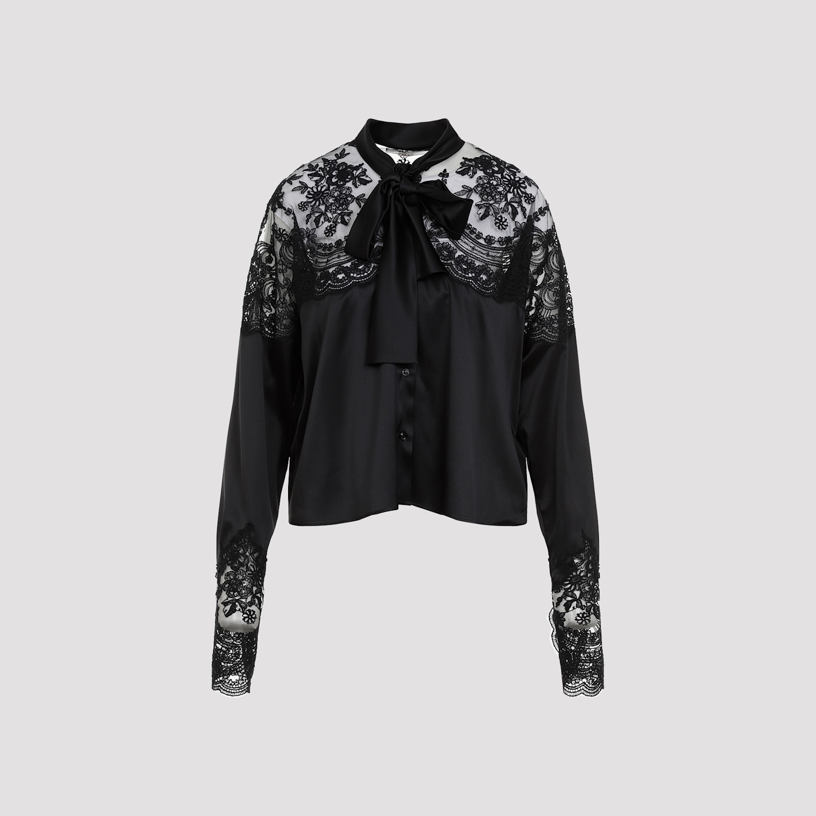 Shop Ermanno Scervino Shirt In Black