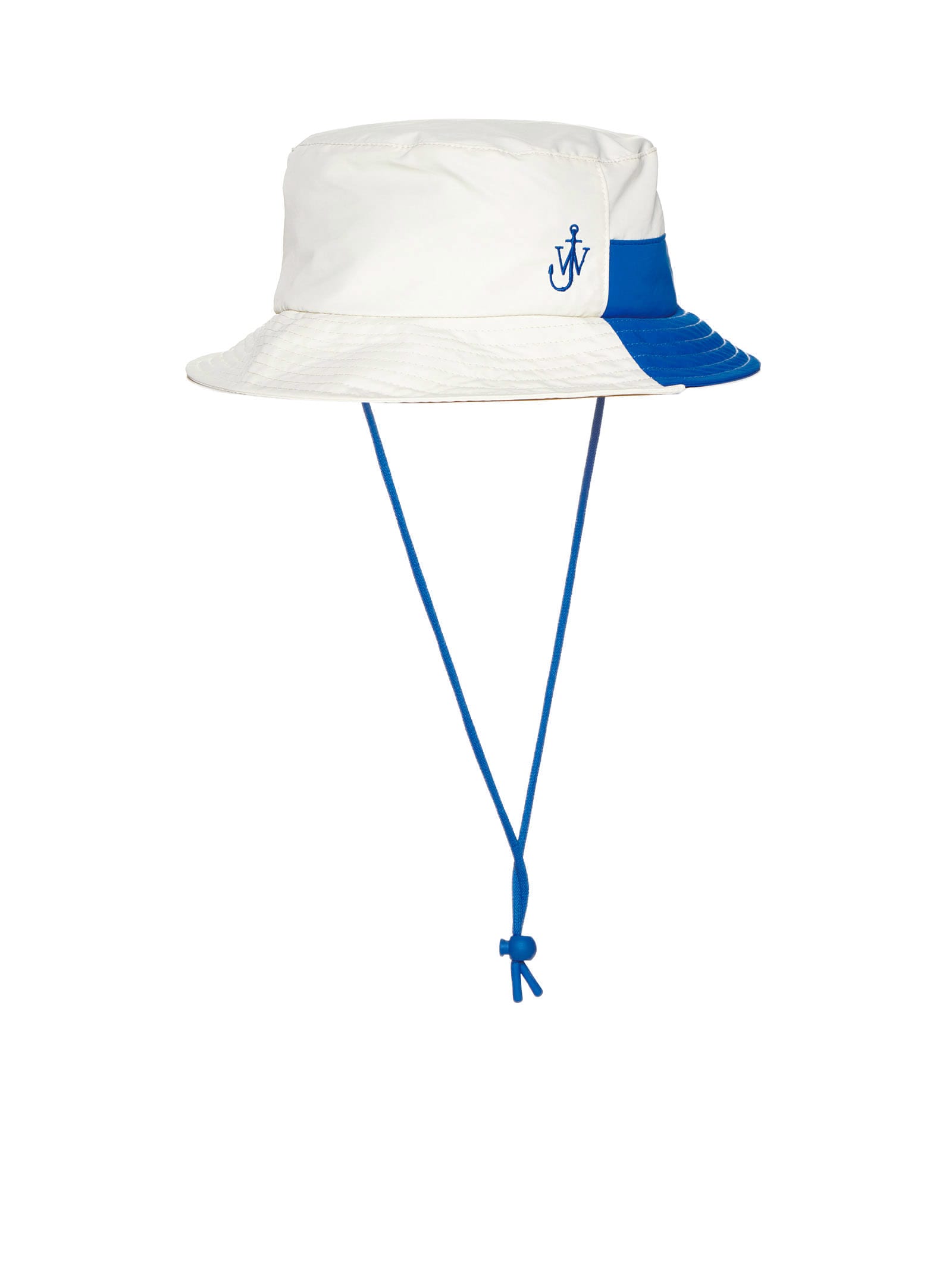 Shop Jw Anderson Hat In White/blue