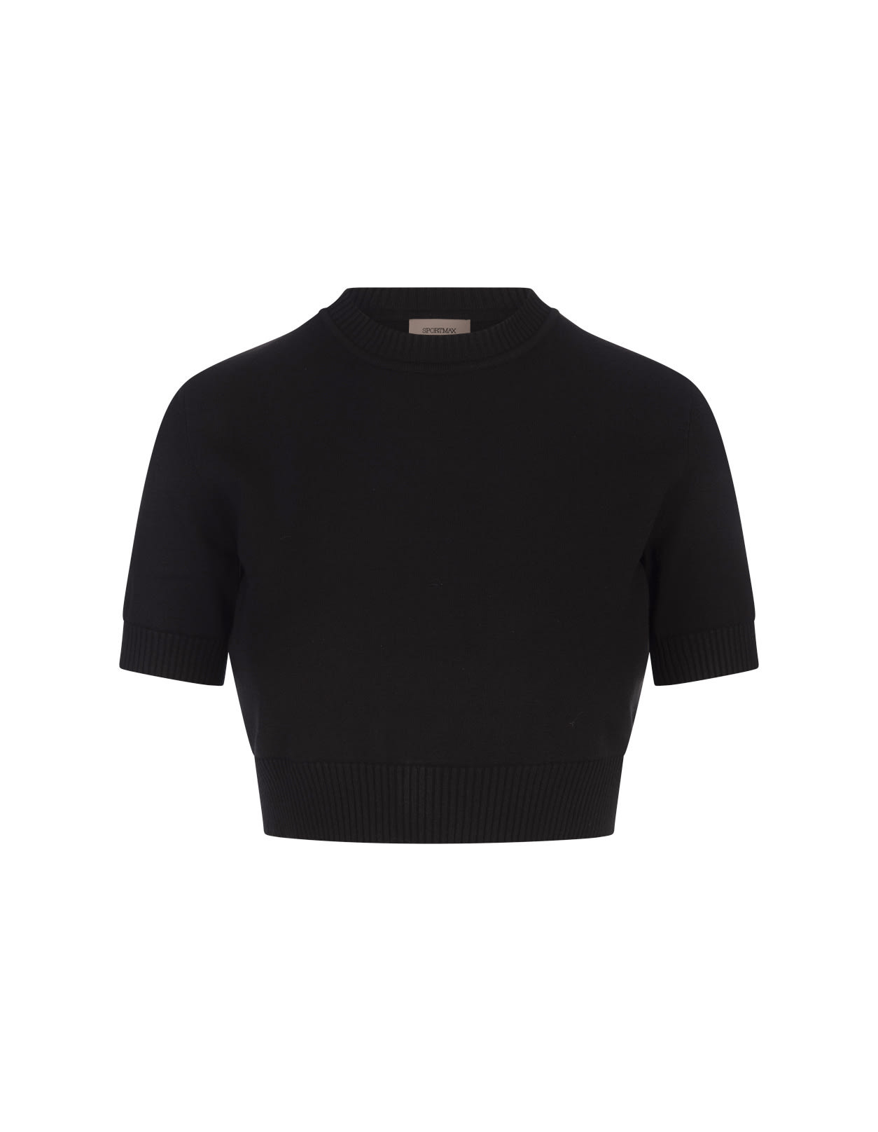 Shop Sportmax Black Premier Top