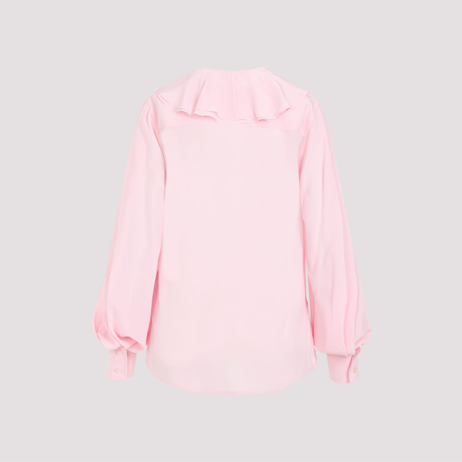 Shop Victoria Beckham Romantic Blouse In Orchid