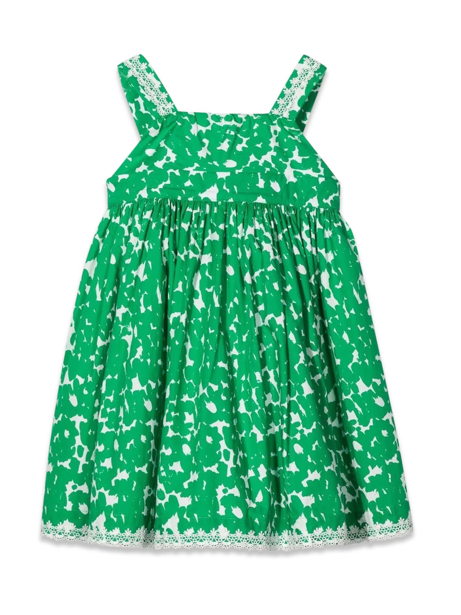 Mimisol Kids' Dress In Verde