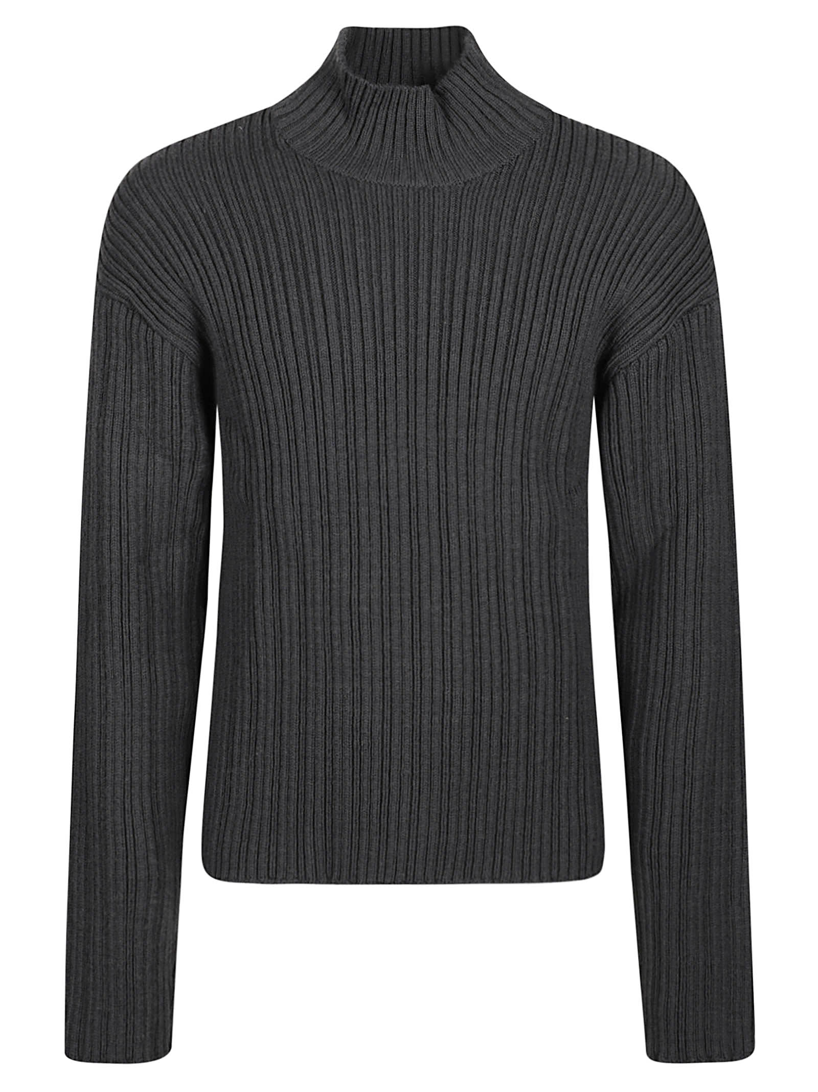 Our Legacy Funnel Neck Sweater In Dark Grey | ModeSens