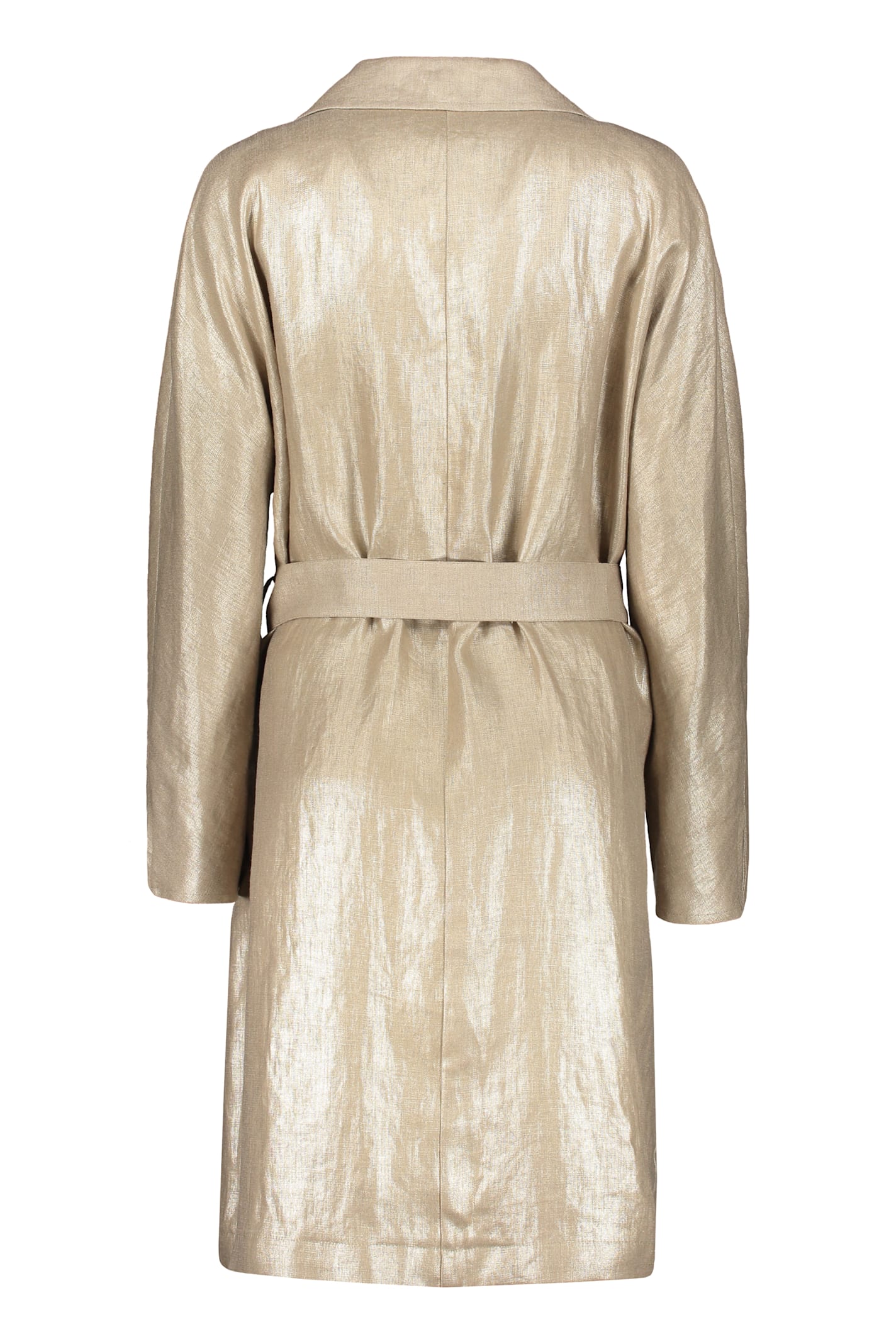 Herno Linen Trench Coat