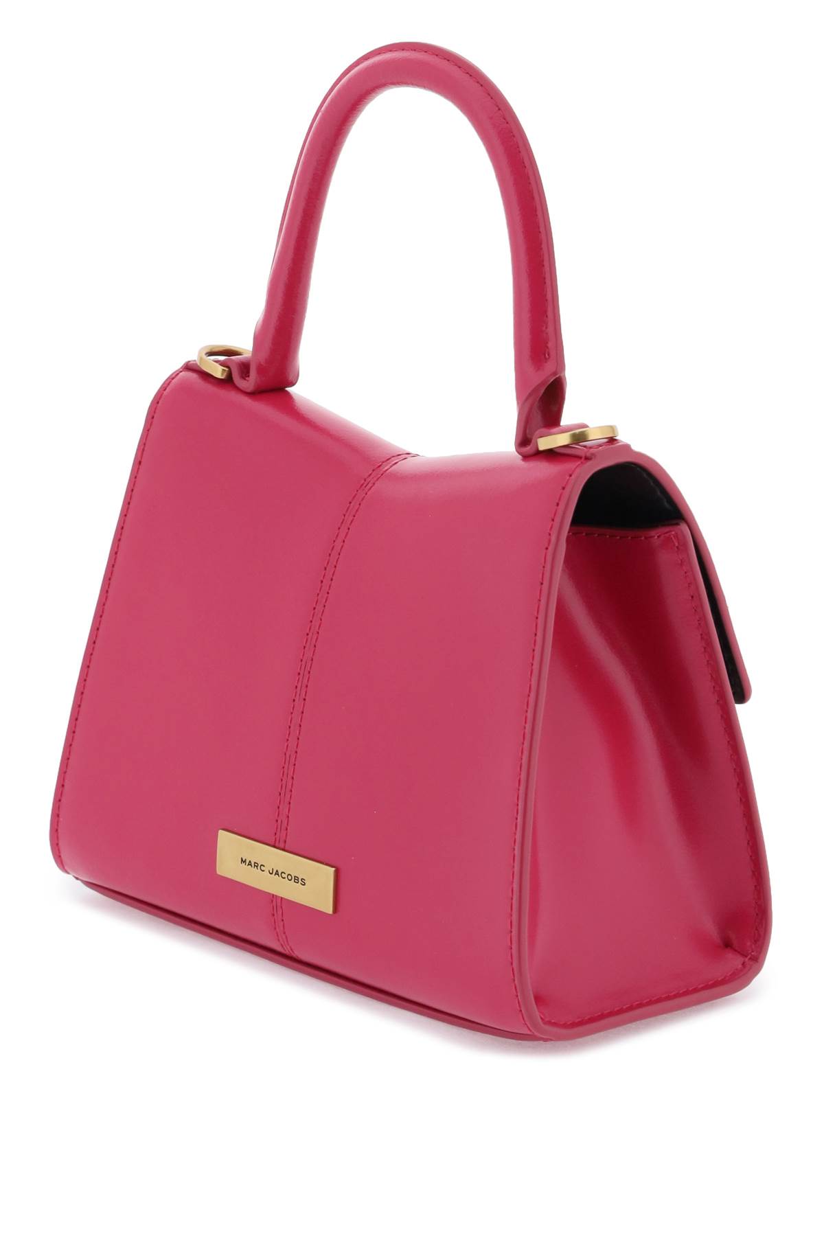 Shop Marc Jacobs The St. Marc Mini Top Handle In Lipstick Pink (pink)