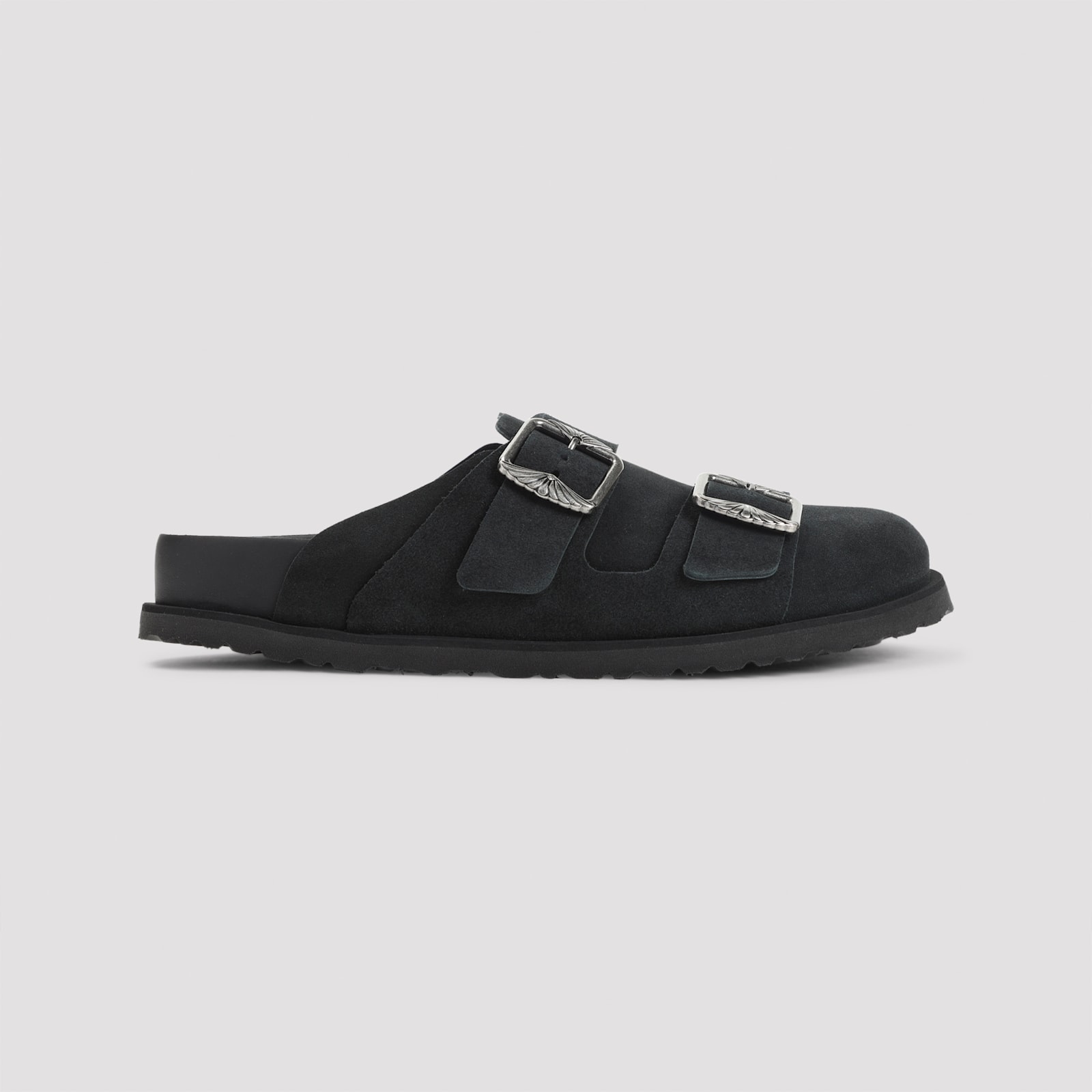 Birkenstock Round-toe Mules In Black