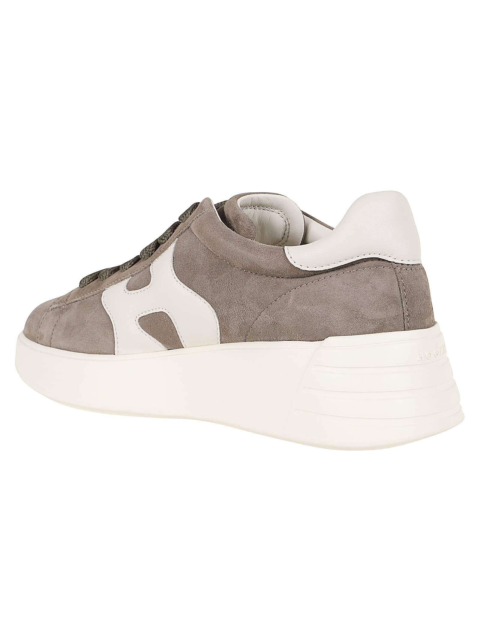 Hogan Rebel Suede Lace-up Sneakers Upper