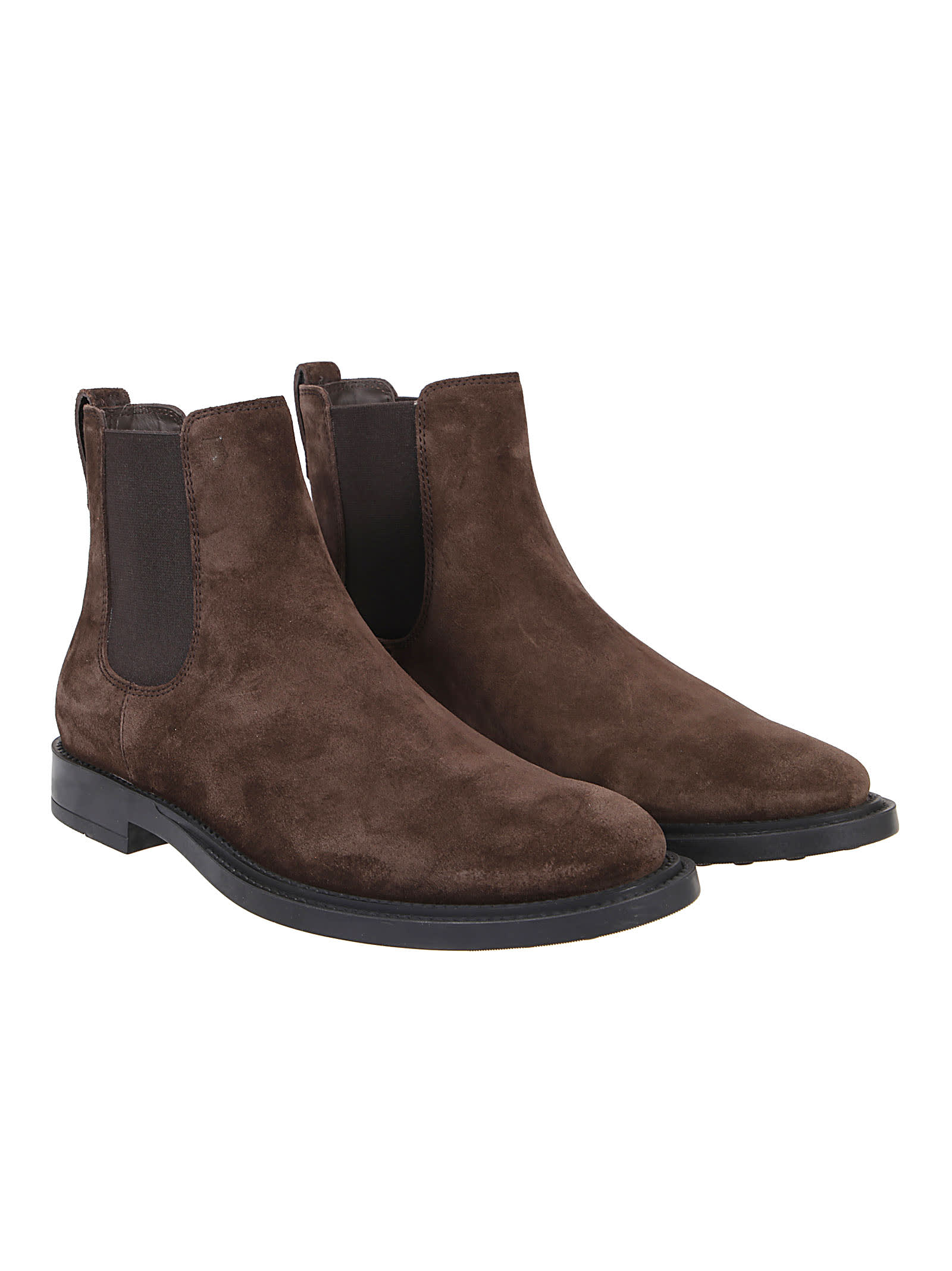 Shop Tod's 62c Ankle Boots In Testa Moro