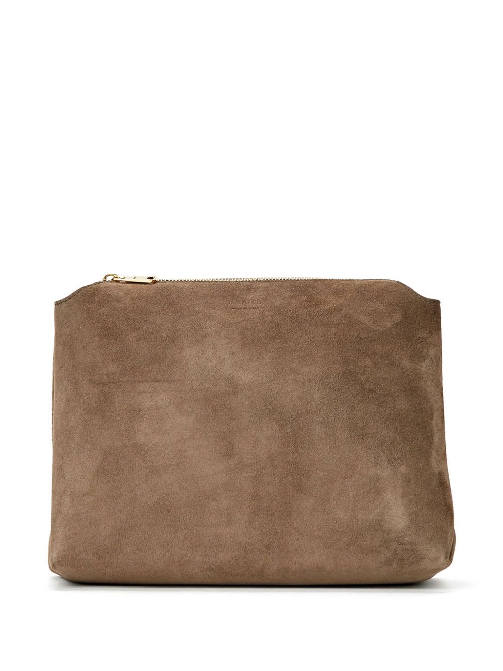 Khaite Lina Medium Leather Crossbody Bag In Brown