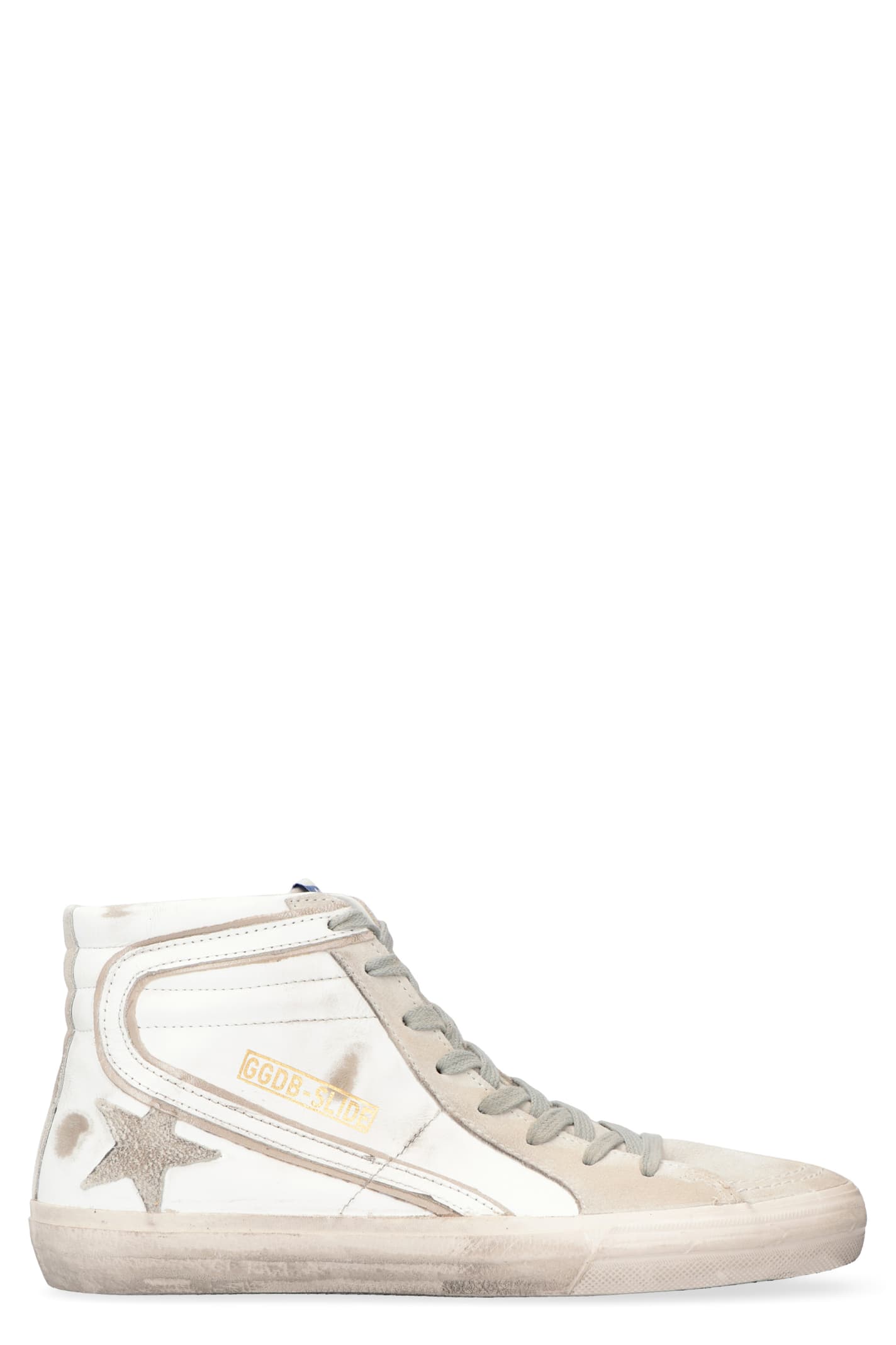 Golden Goose Side Classic Leather High-top Sneakers