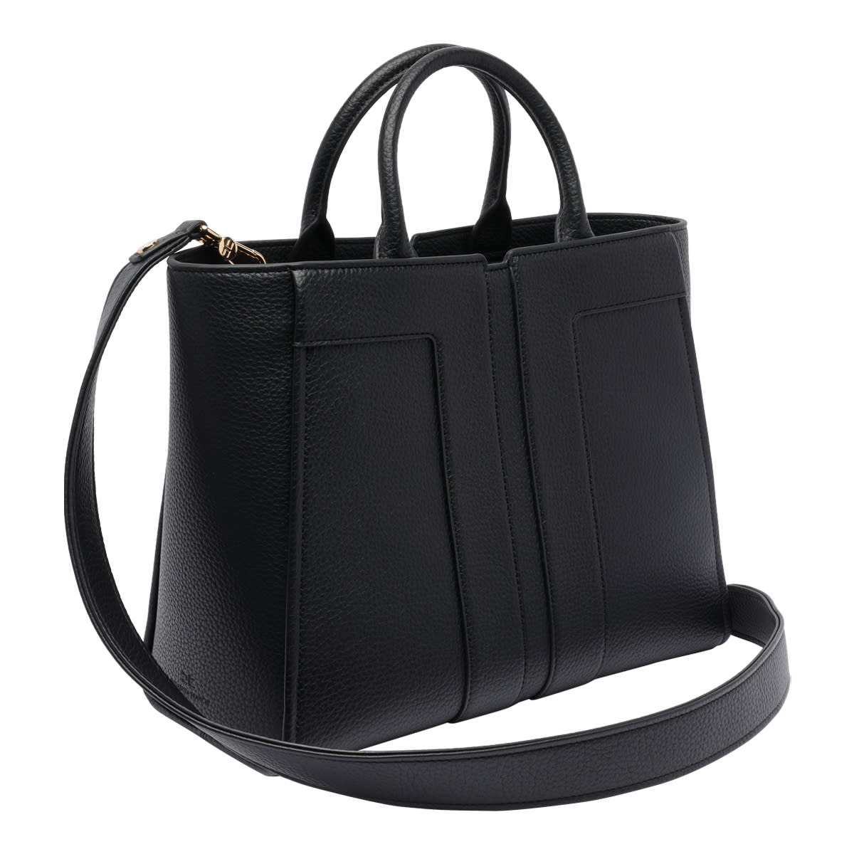 Shop Elisabetta Franchi Handbag In Black