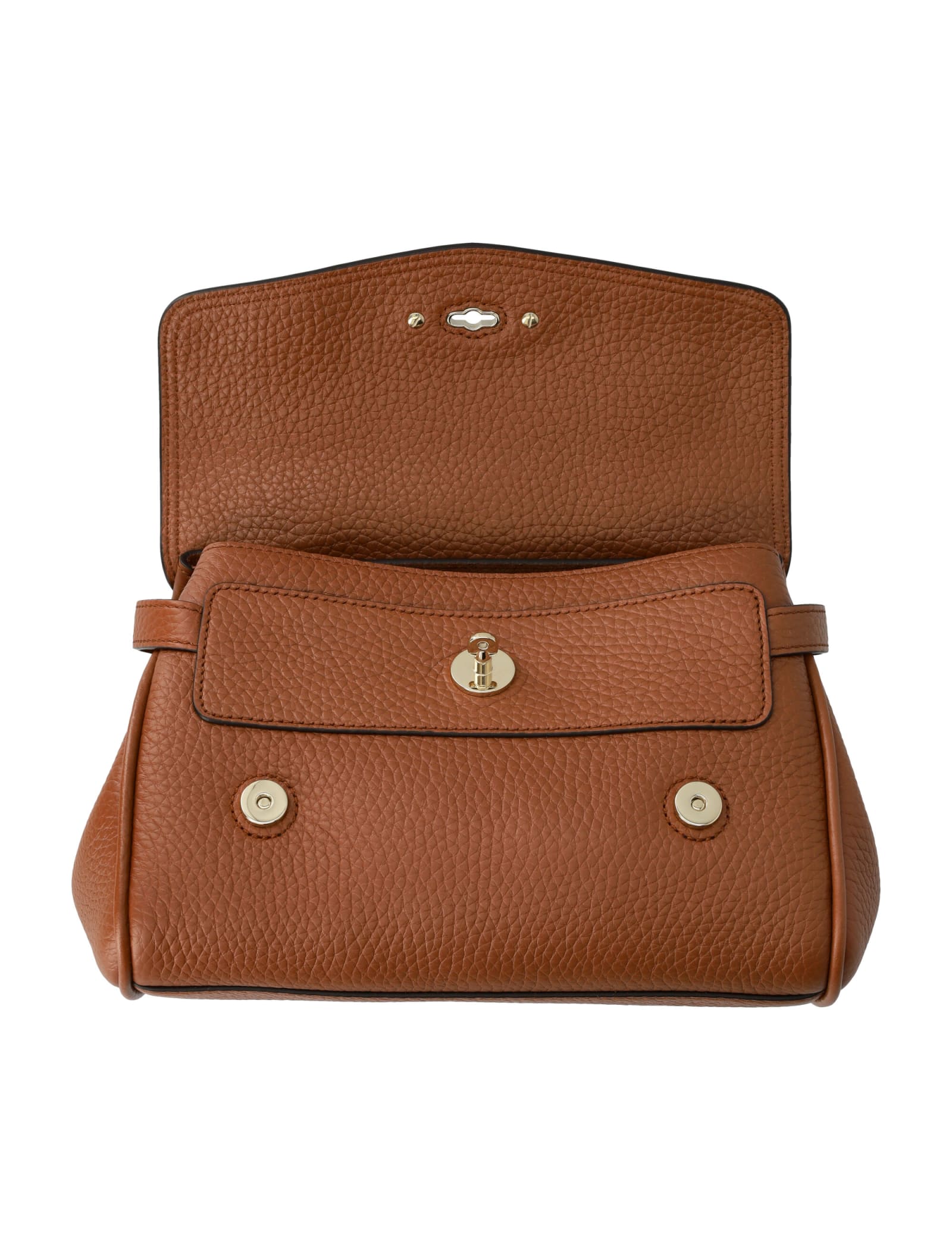 Shop Mulberry Mini Alexa In Chestnut