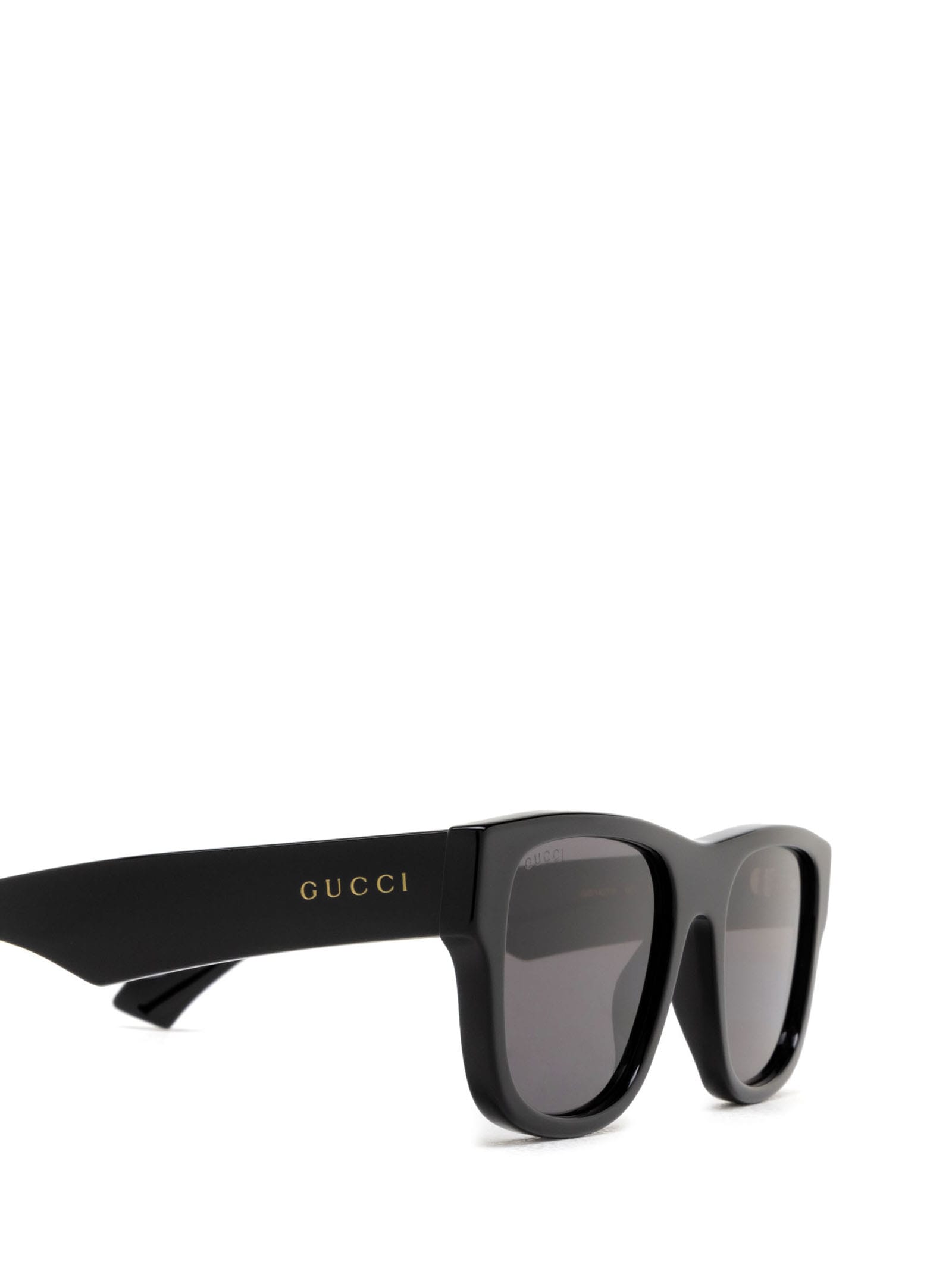 Shop Gucci Gg1427s Black Sunglasses