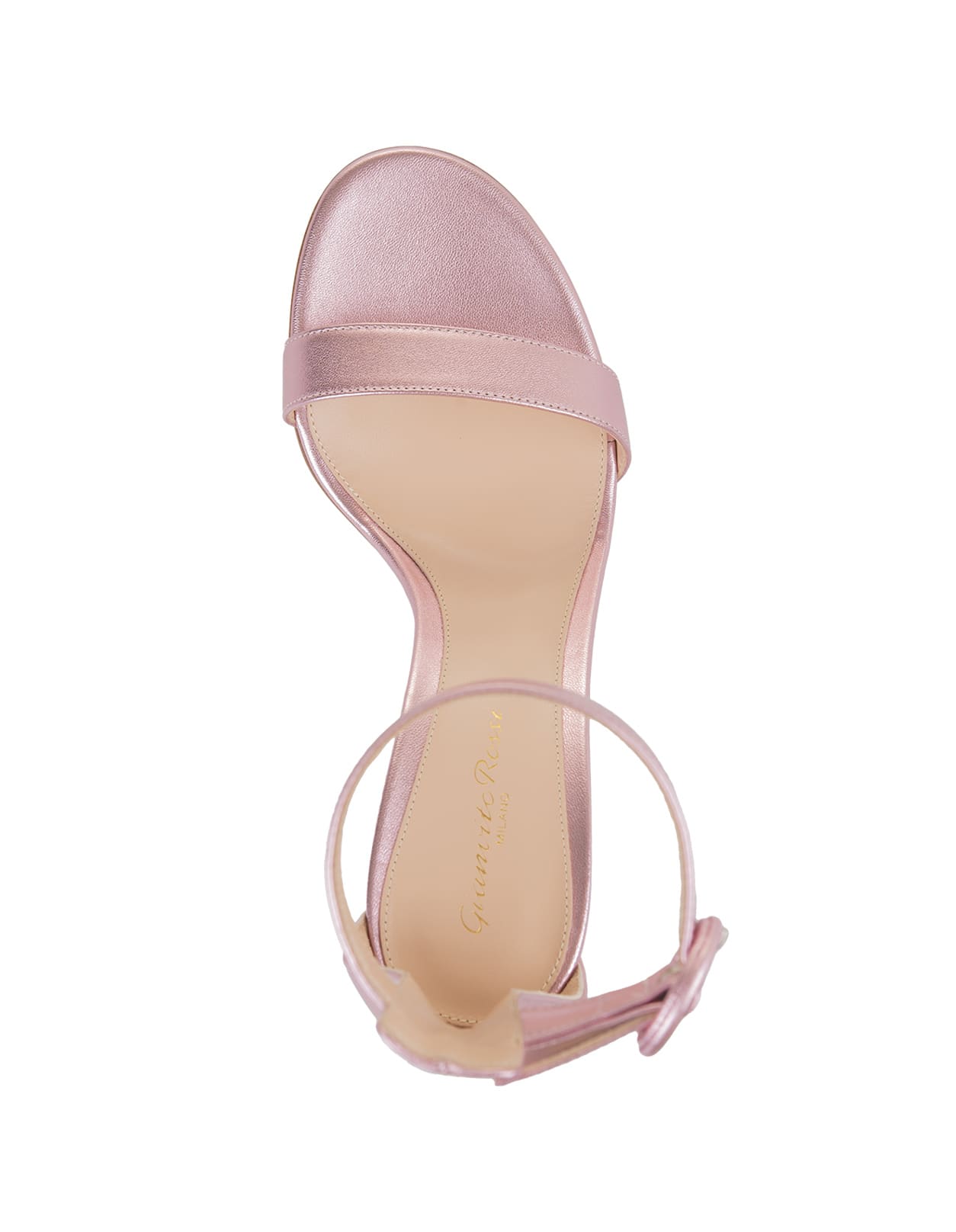 Shop Gianvito Rossi Pink Portofino 85 Sandals