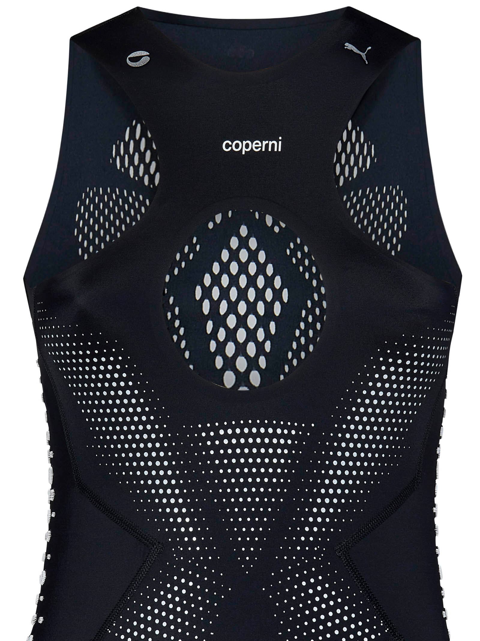 Shop Coperni Puma X Bodysuit In Black