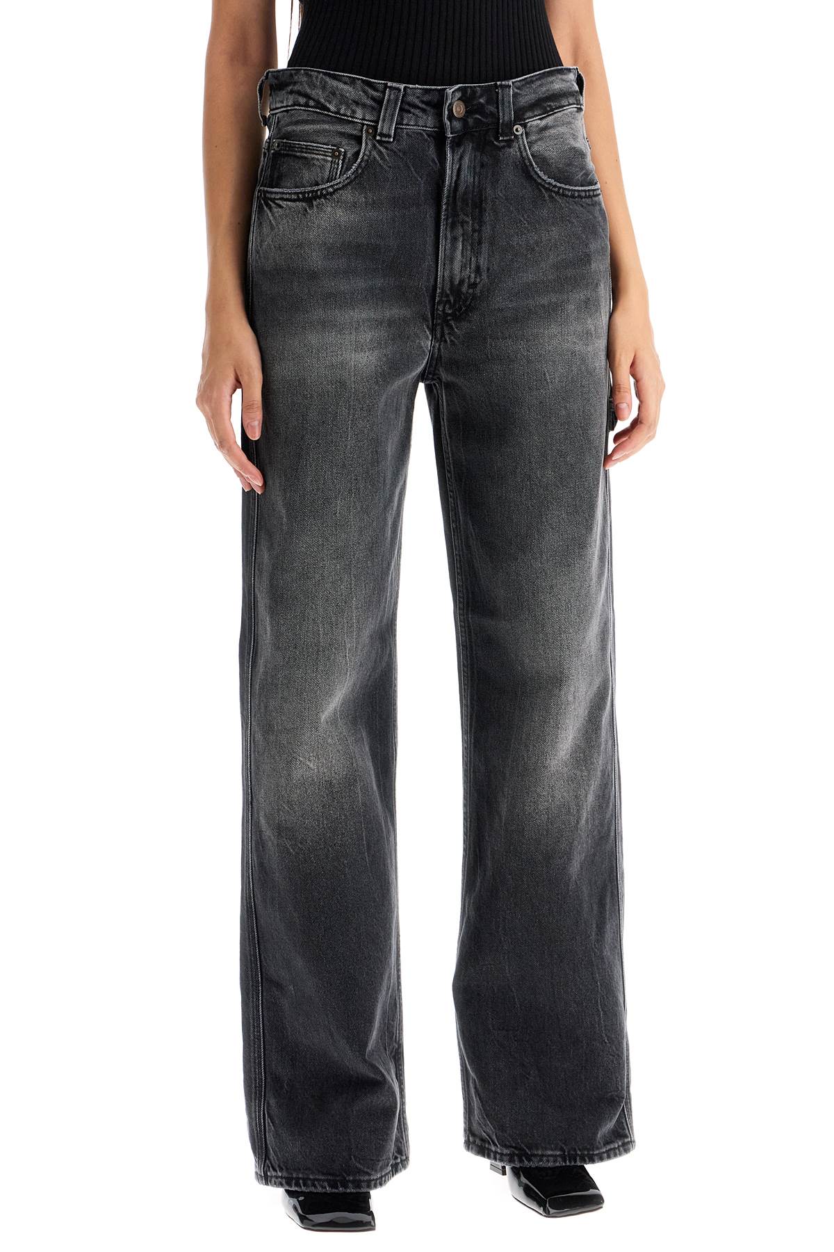 Shop Haikure Winona Straight Leg Jeans For In Spider Black (black)