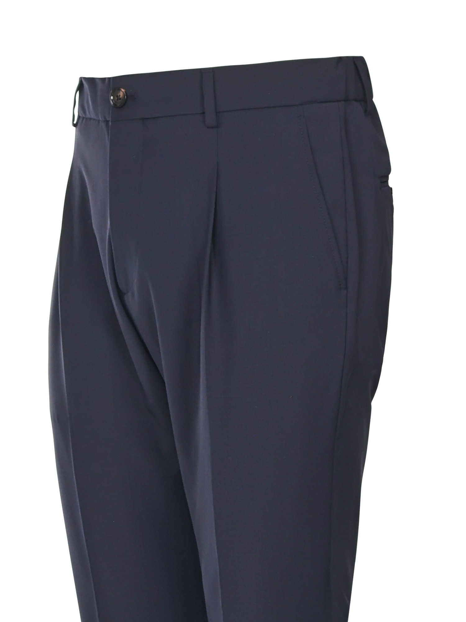 Be Able Riccardo Pants In Viscose In Blue
