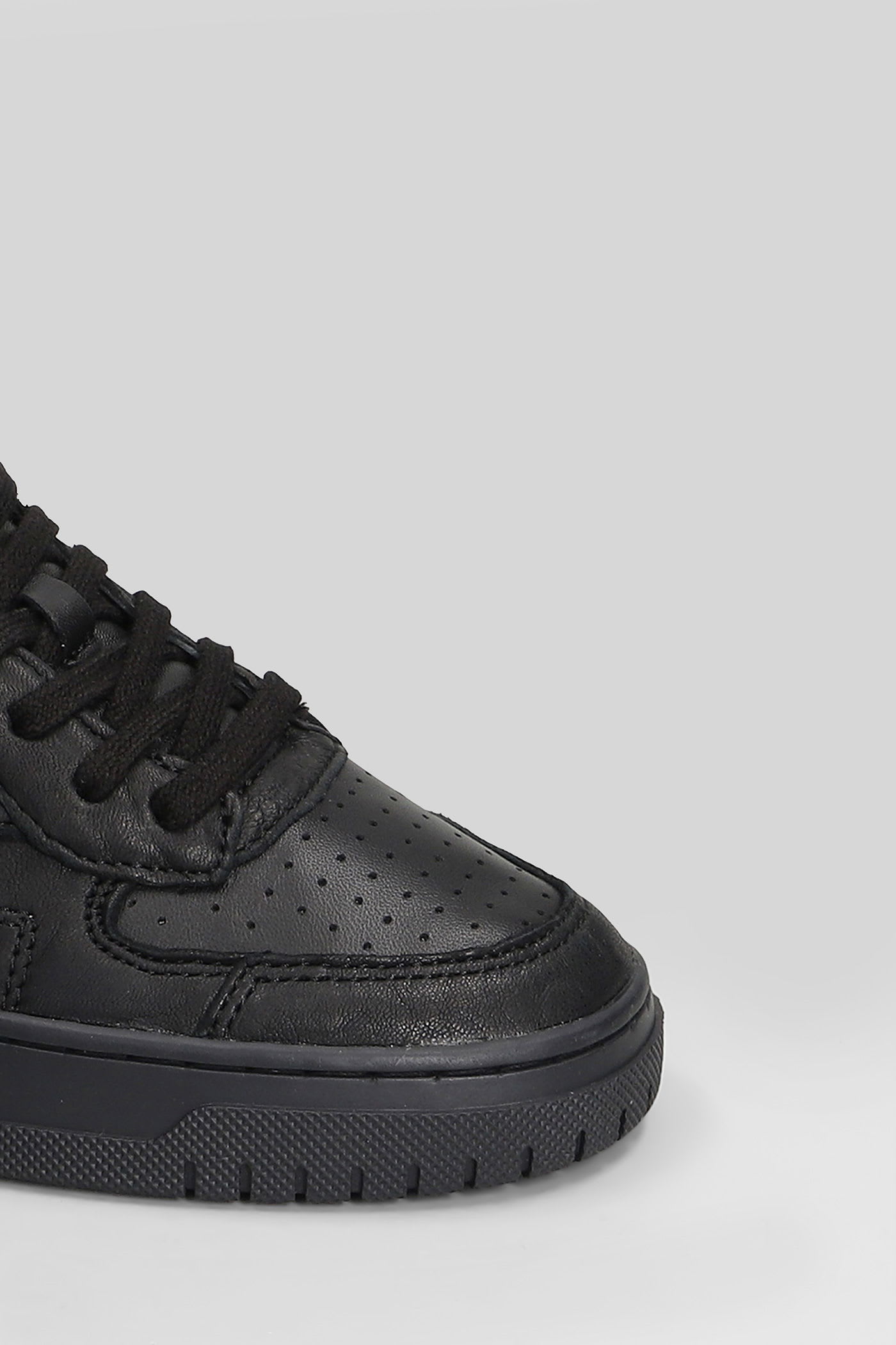 Date Torneo Nz Sneakers In Black Suede And Leather In Black