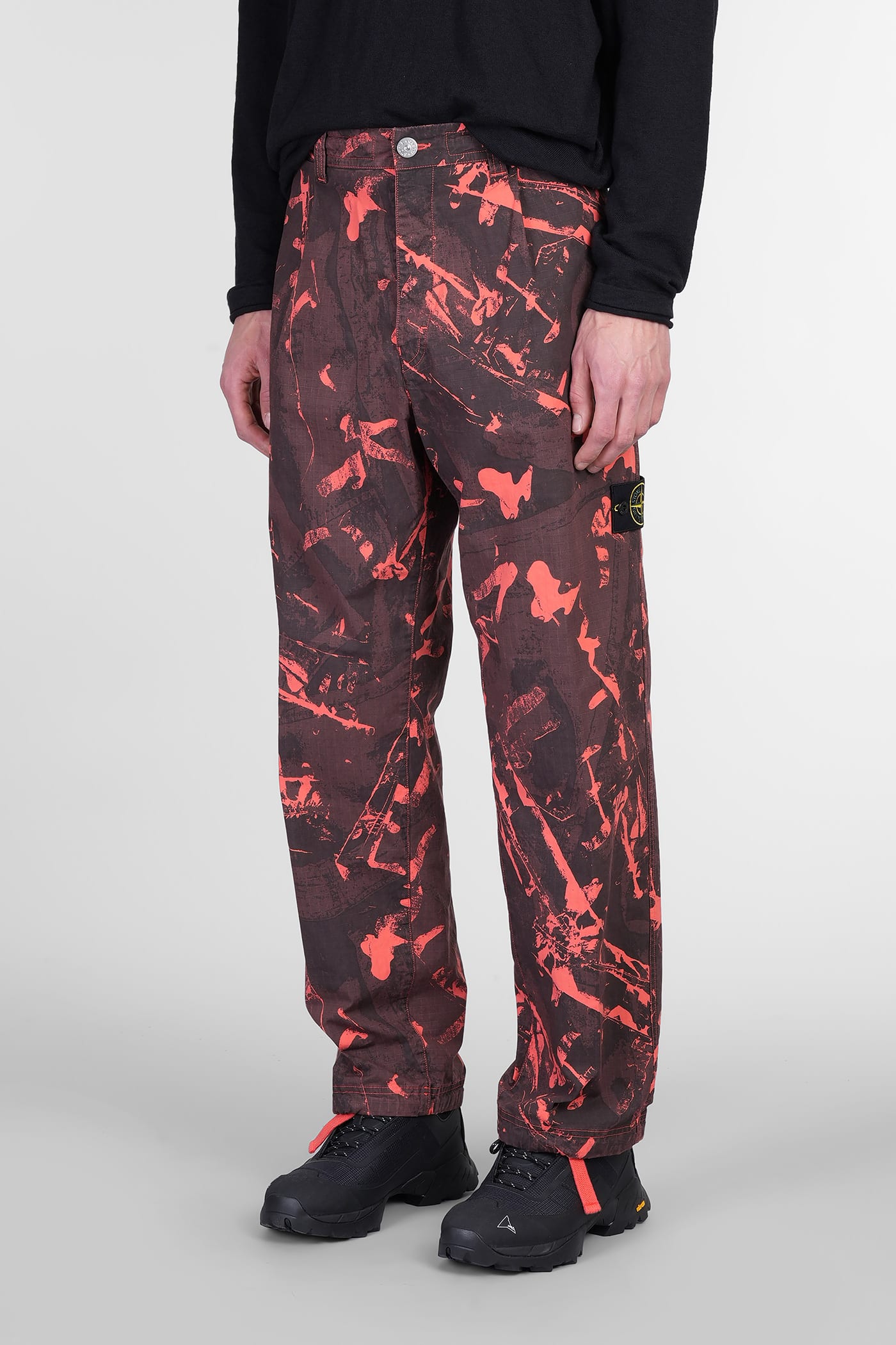 Stone Island 3100028 Scan Camo On Stretch Ripstop-ovd
