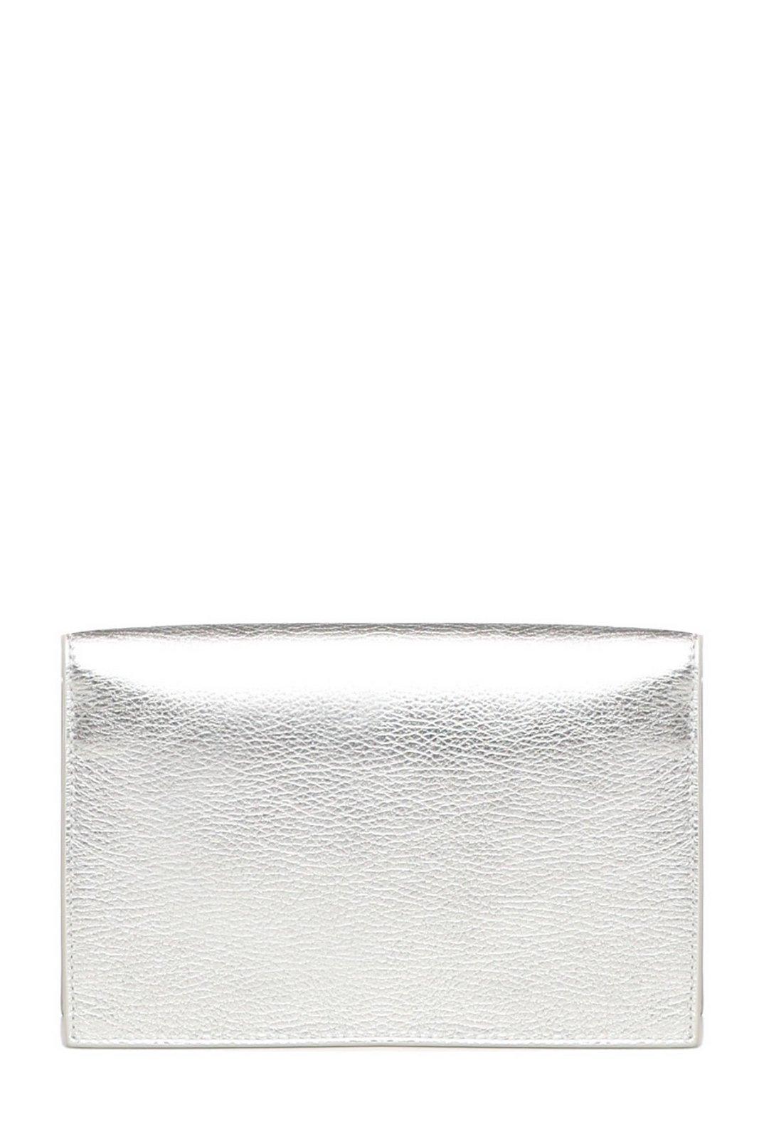 Coccinelle Silver Dandy Bag In Silver