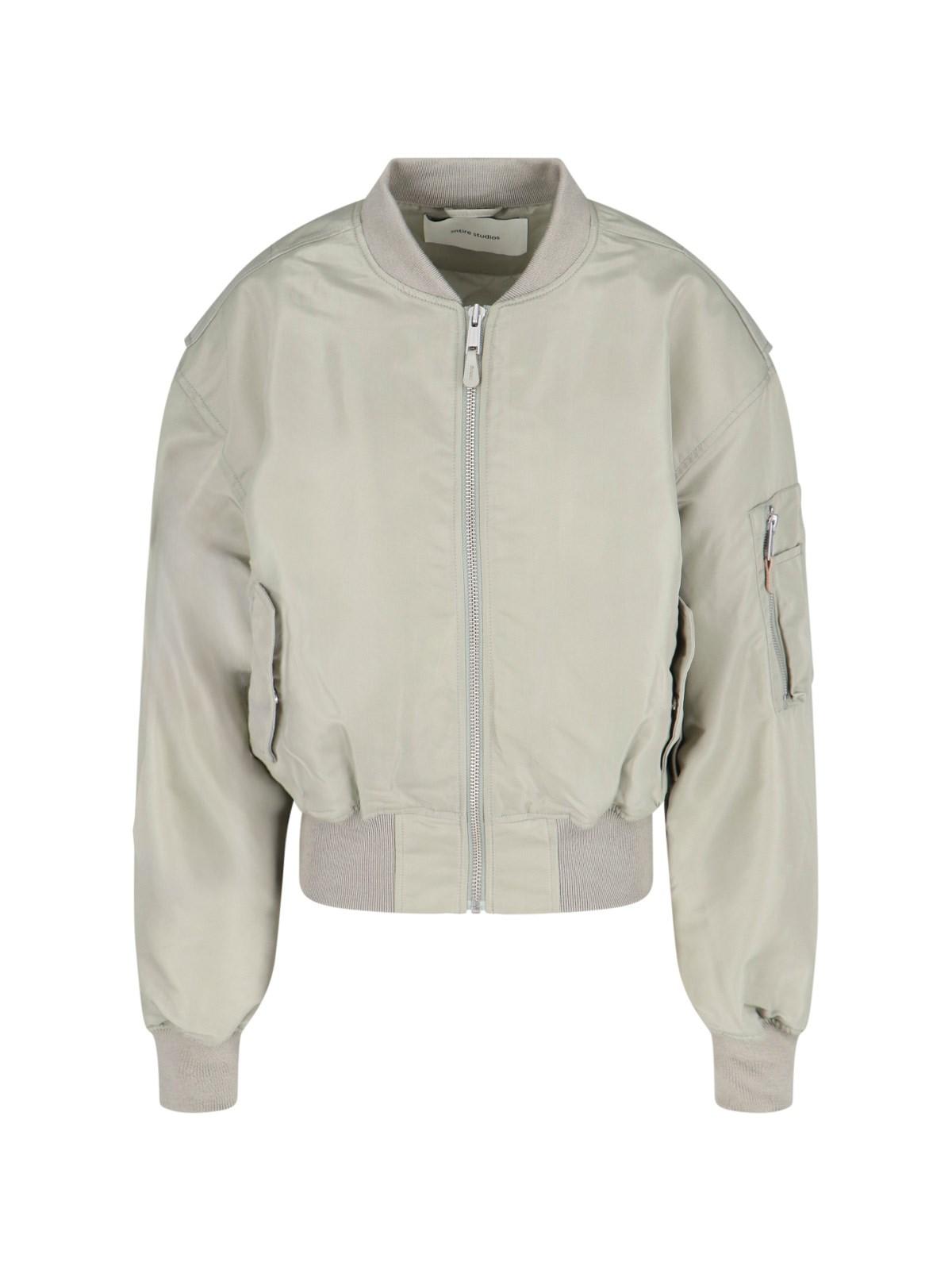 ENTIRE STUDIOS BROAD ZIP BOMBER JACKET