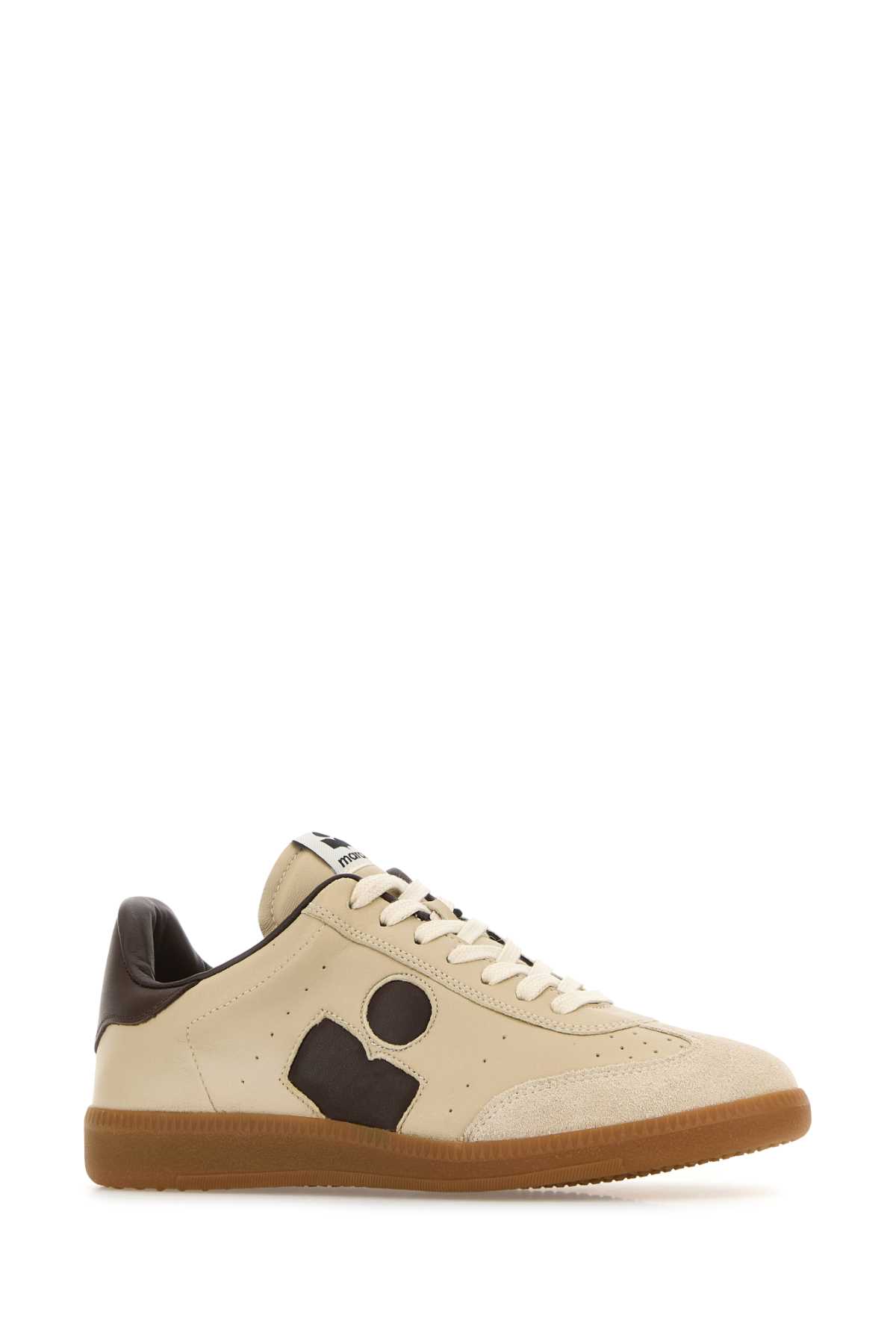 Isabel Marant Low-top Sneakers Featuring Contrast Panels In Nude