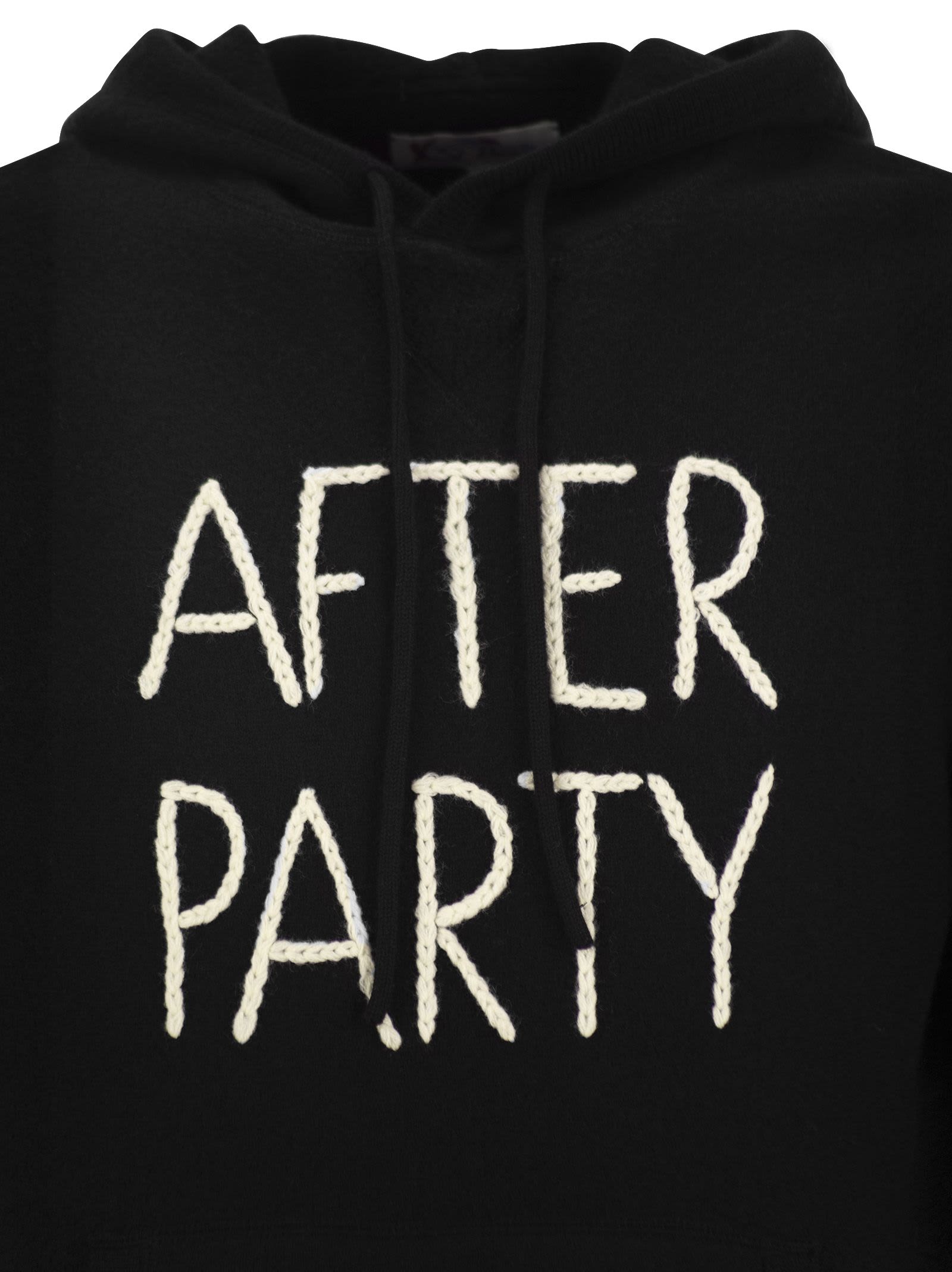 Mc2 Saint Barth Wool Jumper After Party In Black
