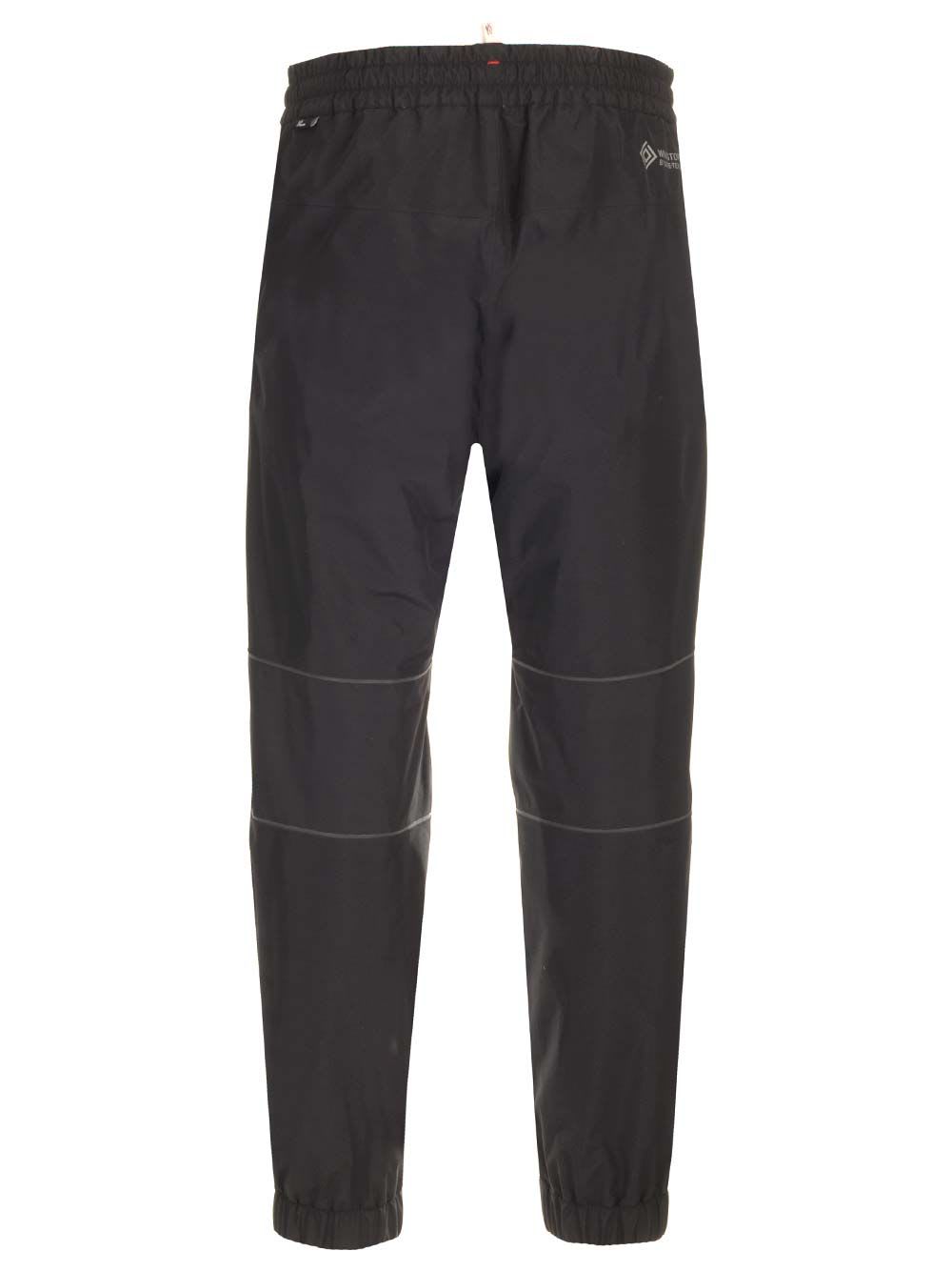 Shop Moncler Trousers In Black