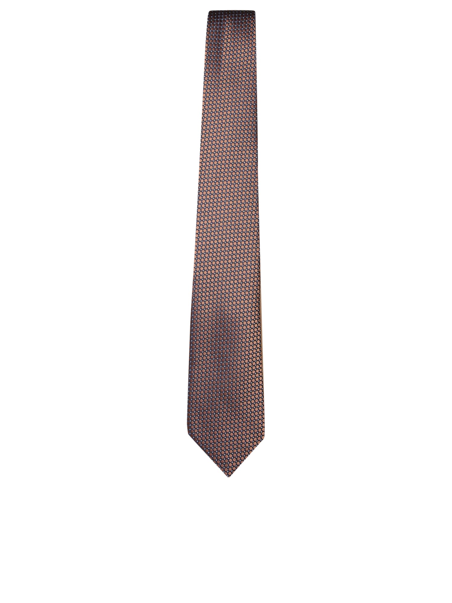 8cm Rhombuses Beige Tie