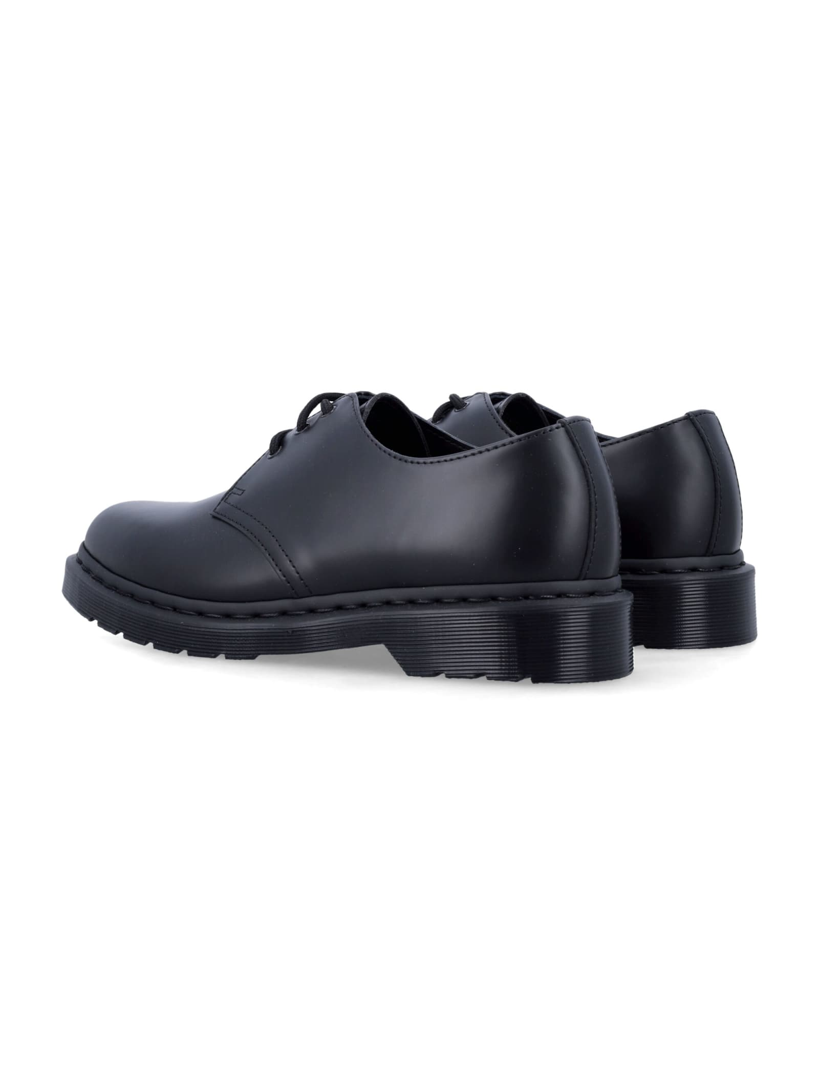 Shop Dr. Martens' 1461 Mono Leather Shoes In Black