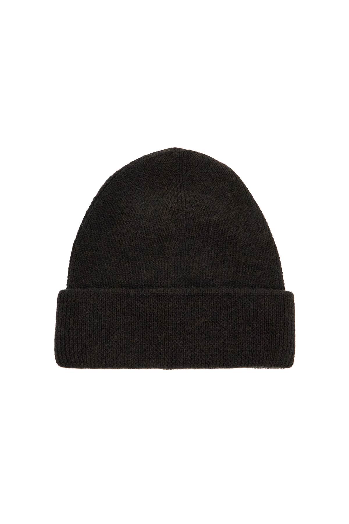 Shop Our Legacy Merino Wool Beanie Hat For In University Brown Rustic Merino (brown)