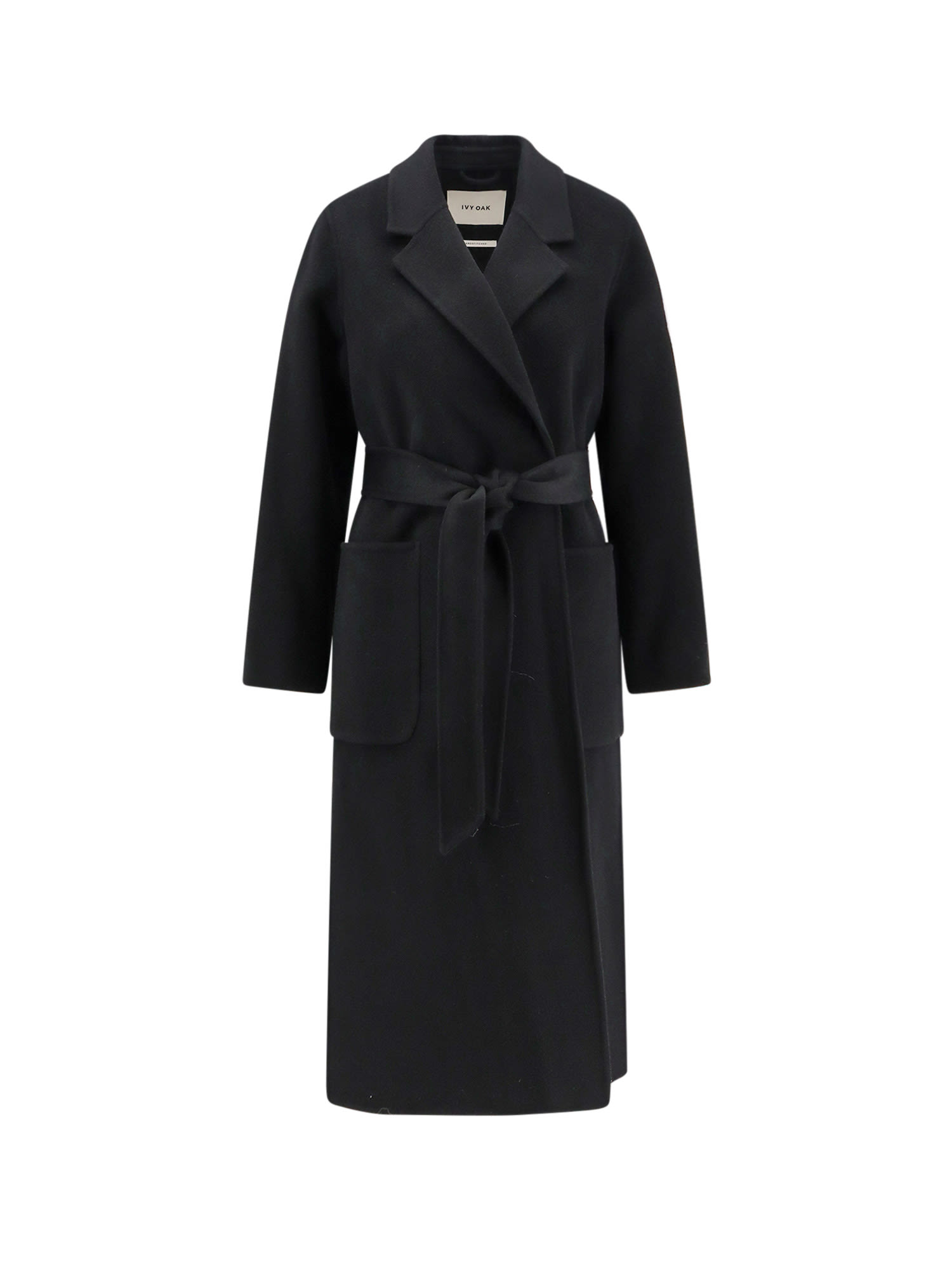 Ivy & Oak Celia Responsible Wool Coat In Black