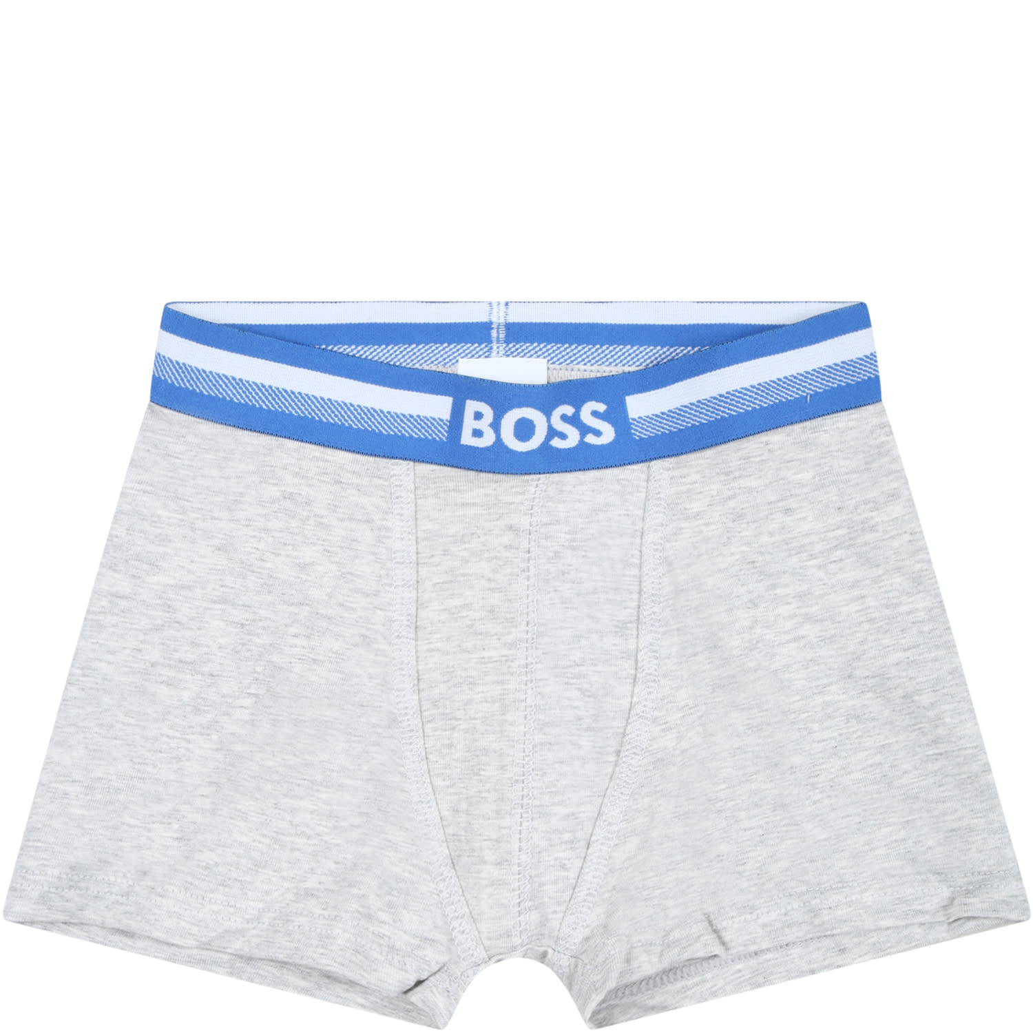 Hugo Boss Multicolor Set For Boy With Logo In Light Blue