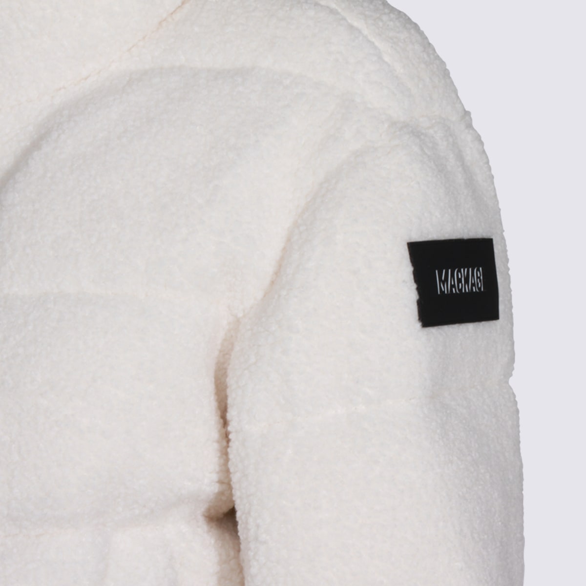 Mackage Anaya Funnel-neck Ski Jacket In White