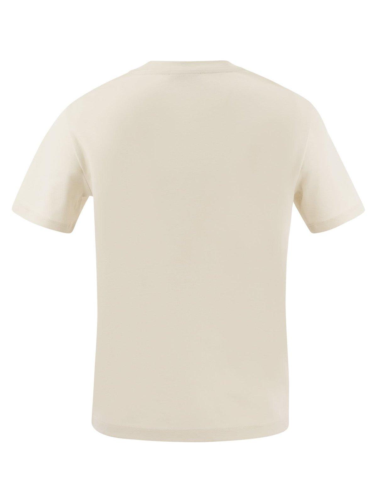 Shop 's Max Mara Crewneck Short-sleeved T-shirt In White