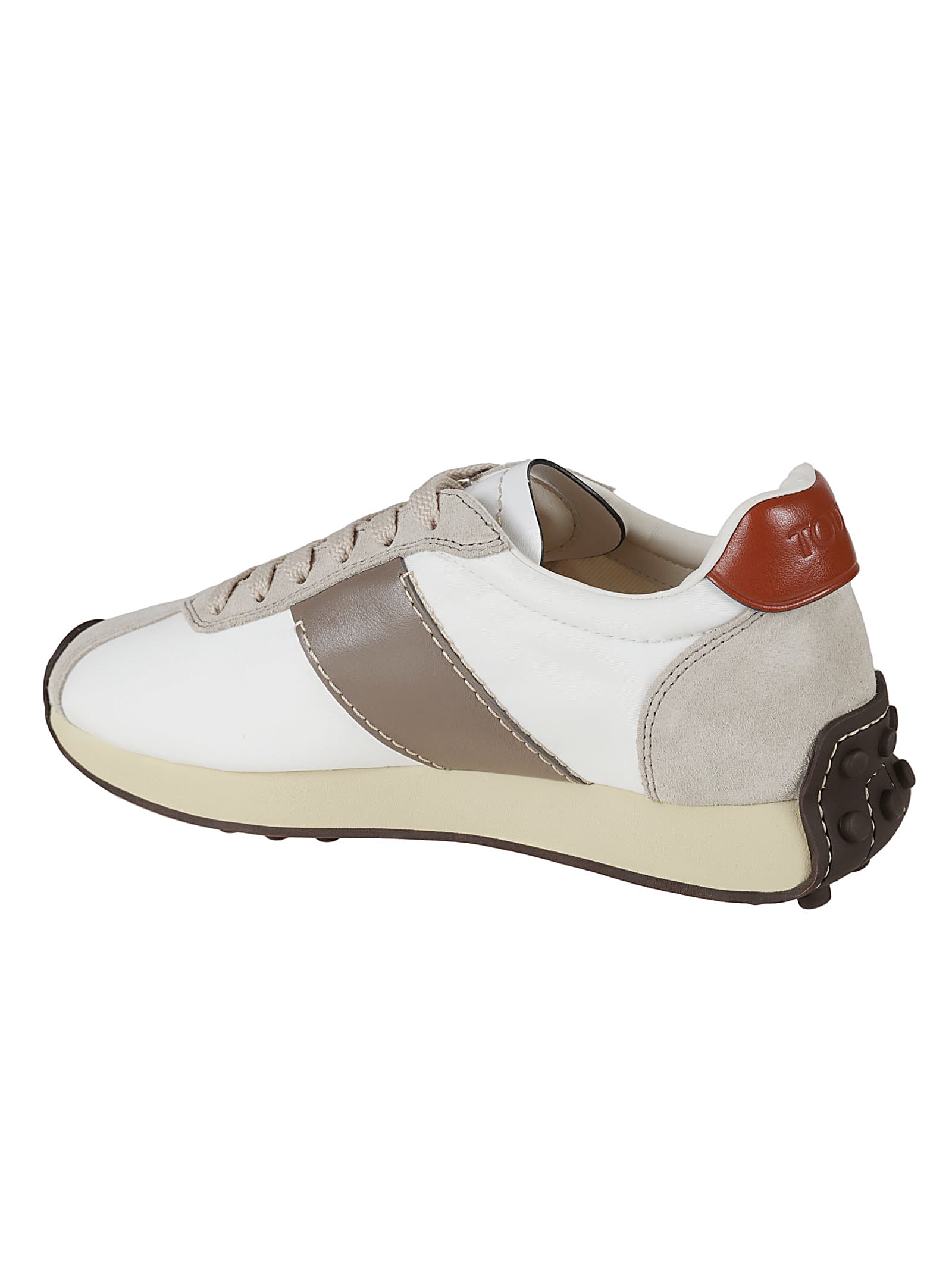 Shop Tod's Active 26l Sneakers In Argil