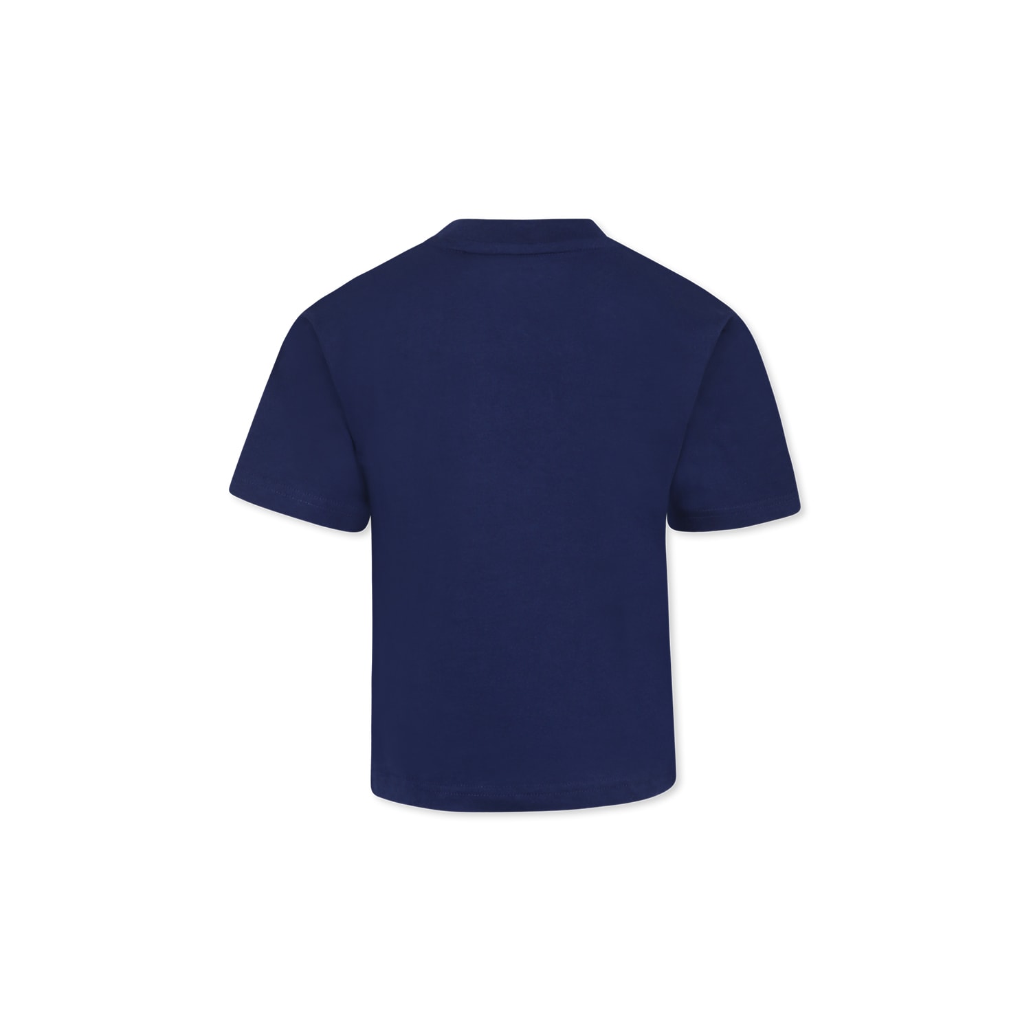 Timberland Blue T-shirt For By With Print In Blue