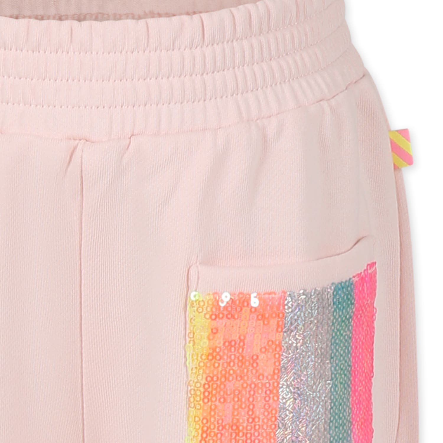 Billieblush Sequined Trousers In Pink