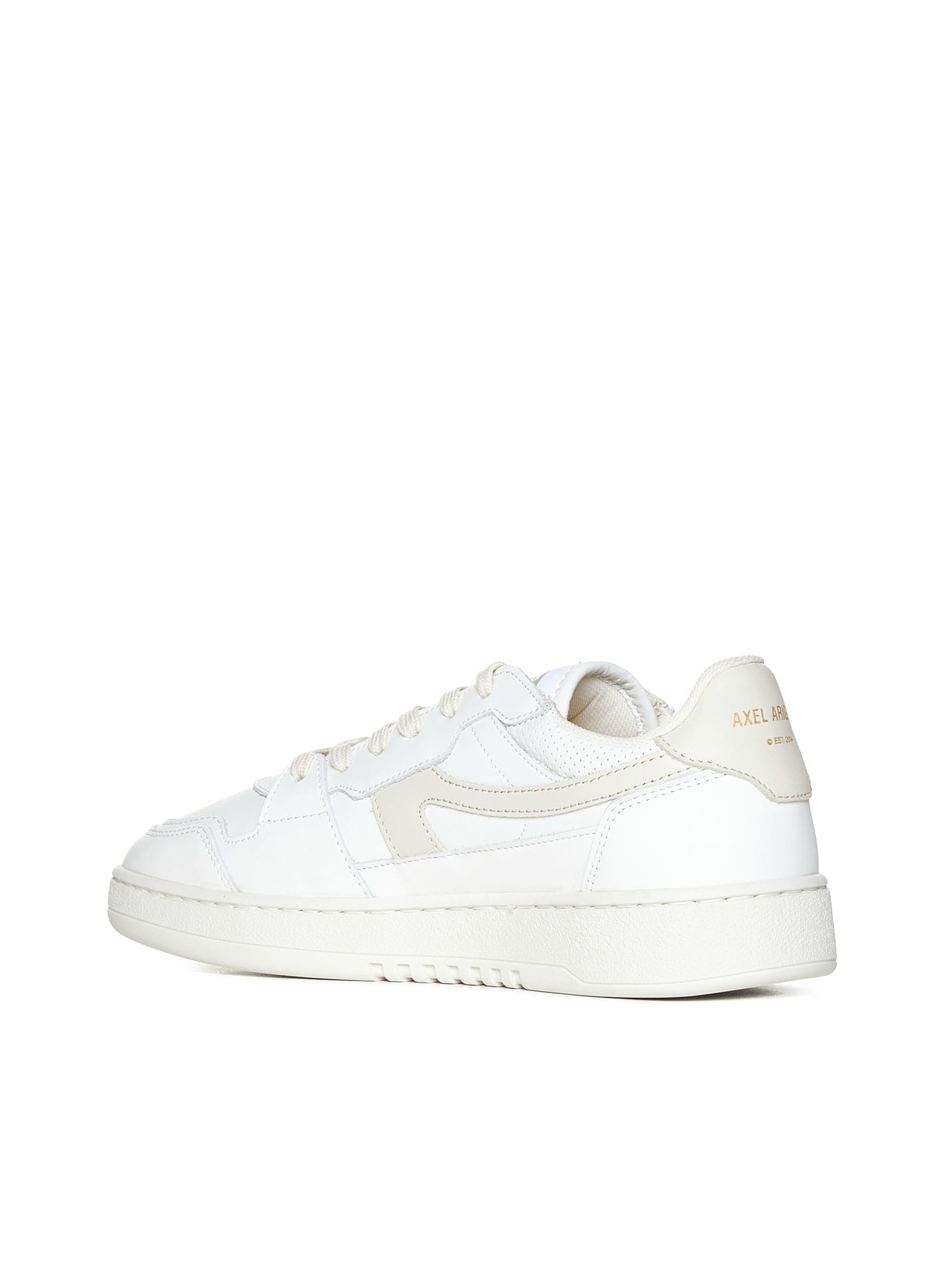 Shop Axel Arigato Sneakers In White /beige