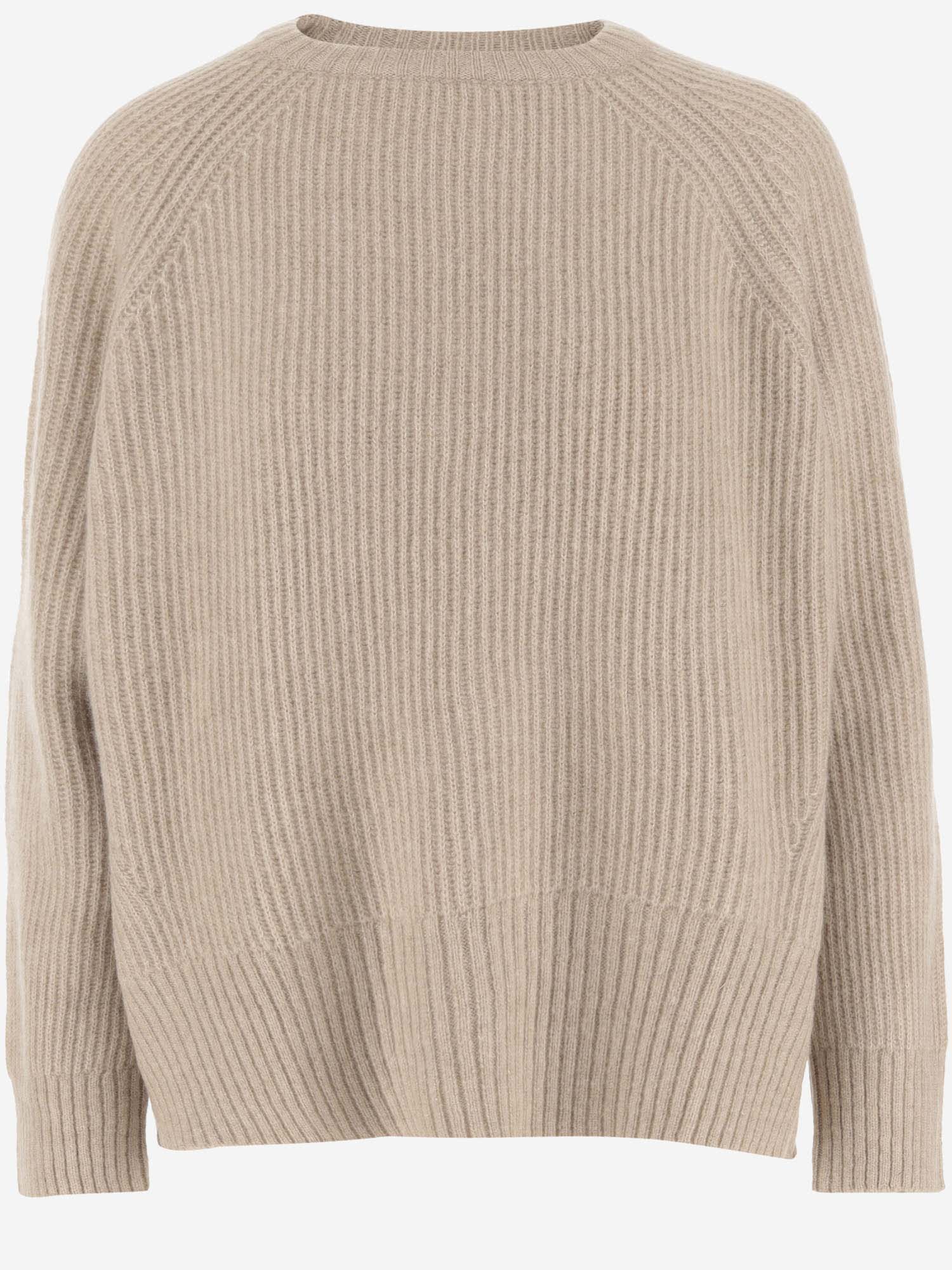 Ribbed Cashmere And Silk Sweater