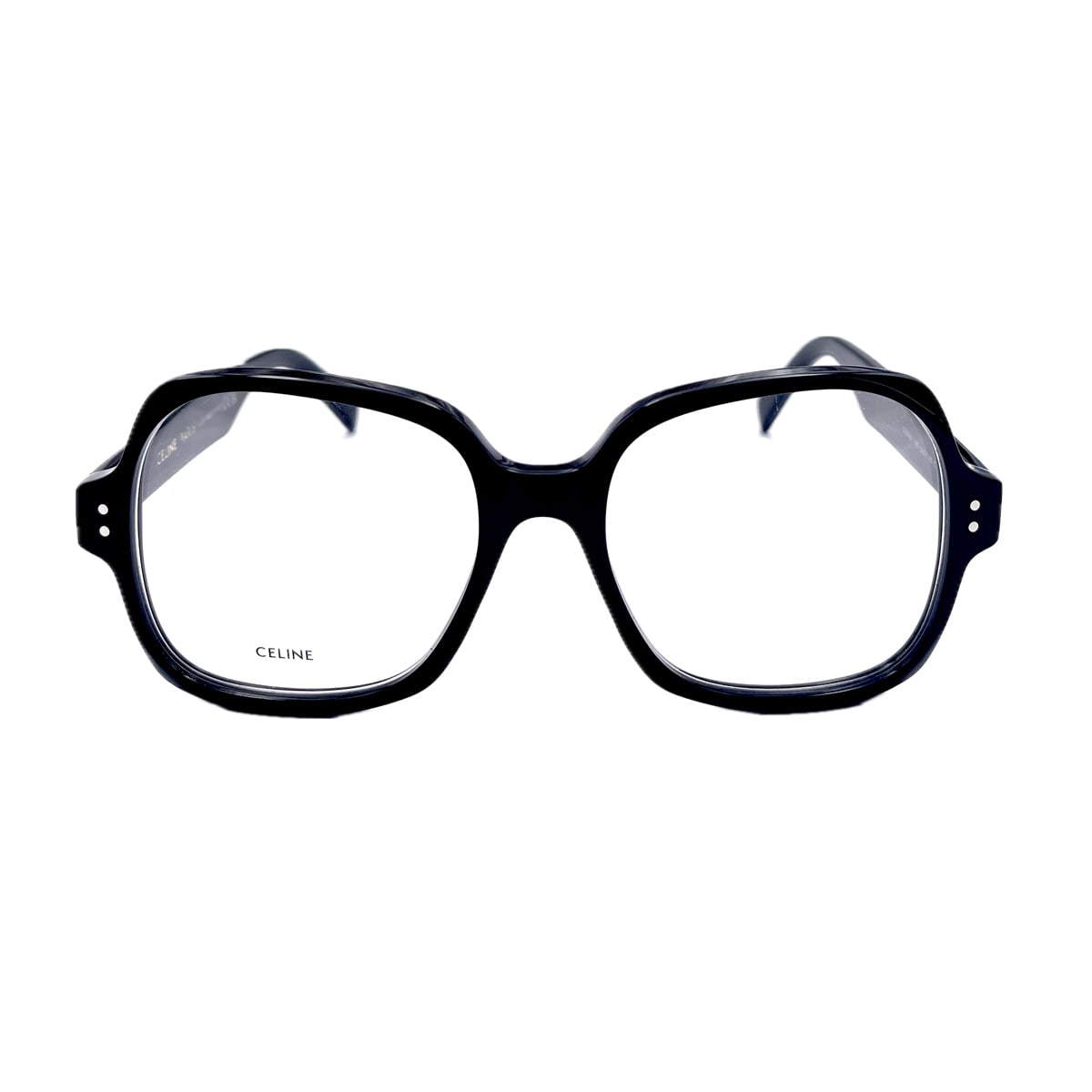 Celine Cl50148i Cl50148i Thin 2 Dots 001 Glasses In Nero
