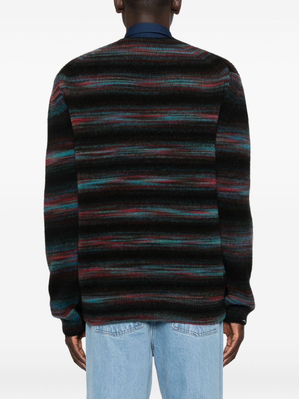 Paul Smith Button Thru Cardigan In Multi
