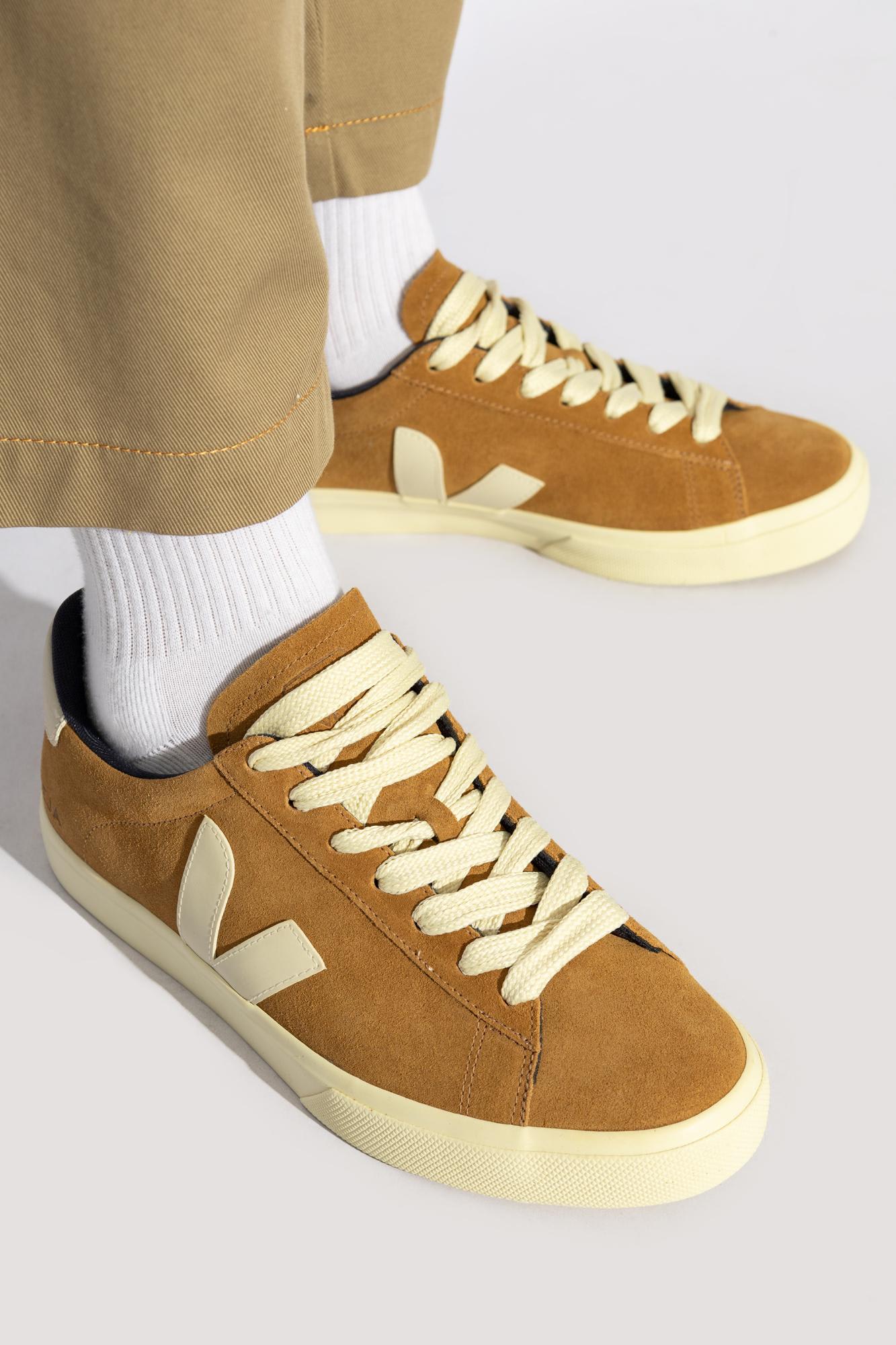 Veja Campo Sneakers In Leather Color Suede In Brown